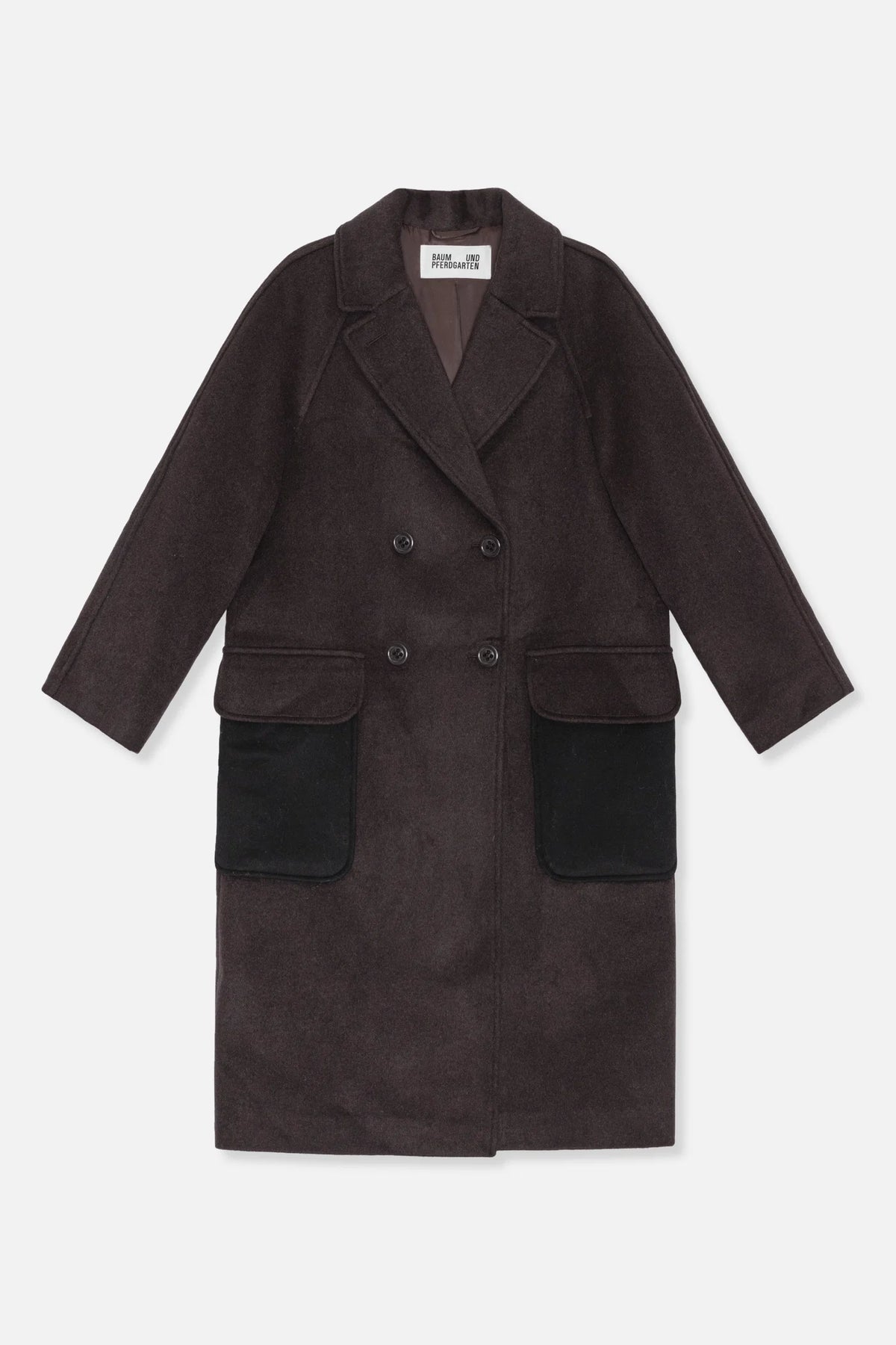 BAUM & PFERDGARTEN Coat "Dacia" molé brown