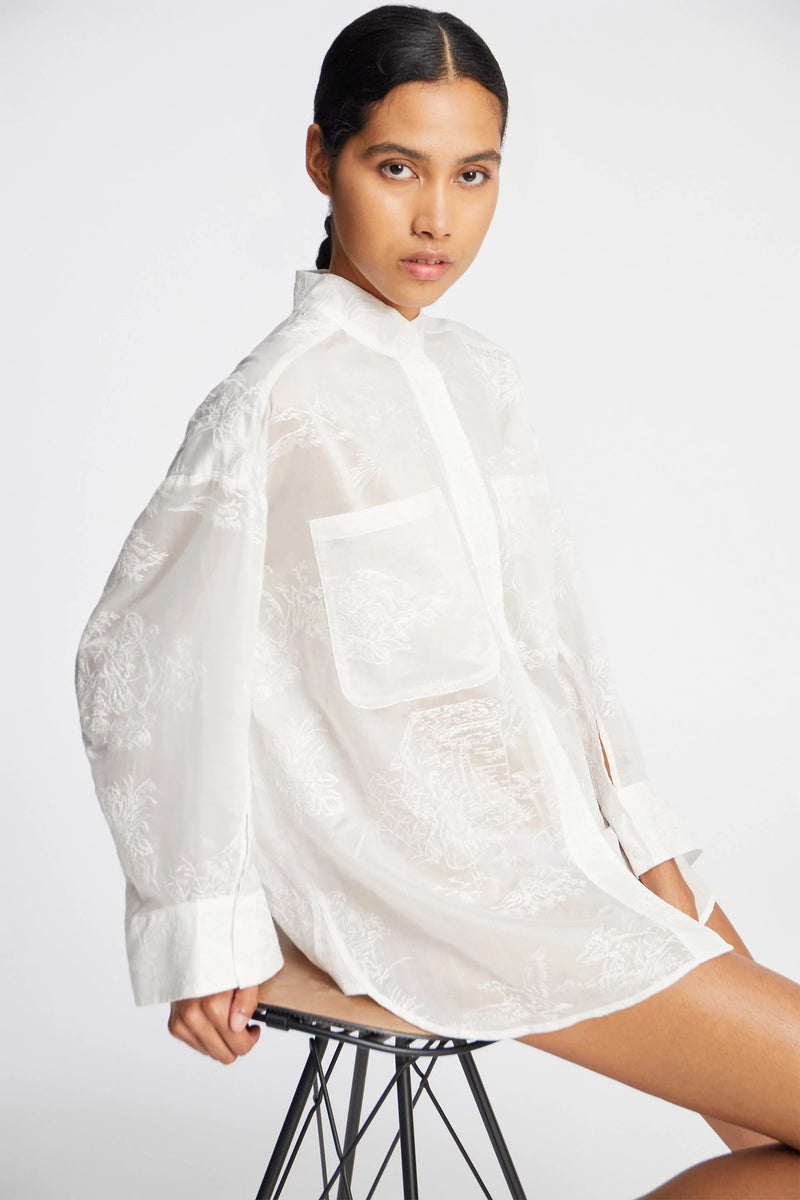 Munthe Shirt Blouse "Fortunato" white