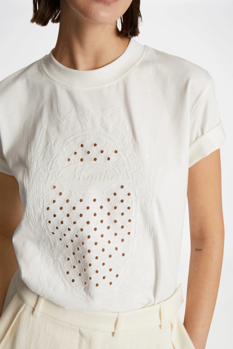 Munthe T-Shirt "Fenella" ivory