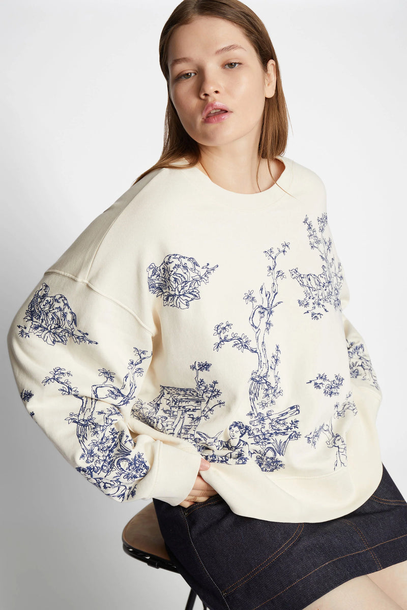 Munthe Pullover "Friede" creme