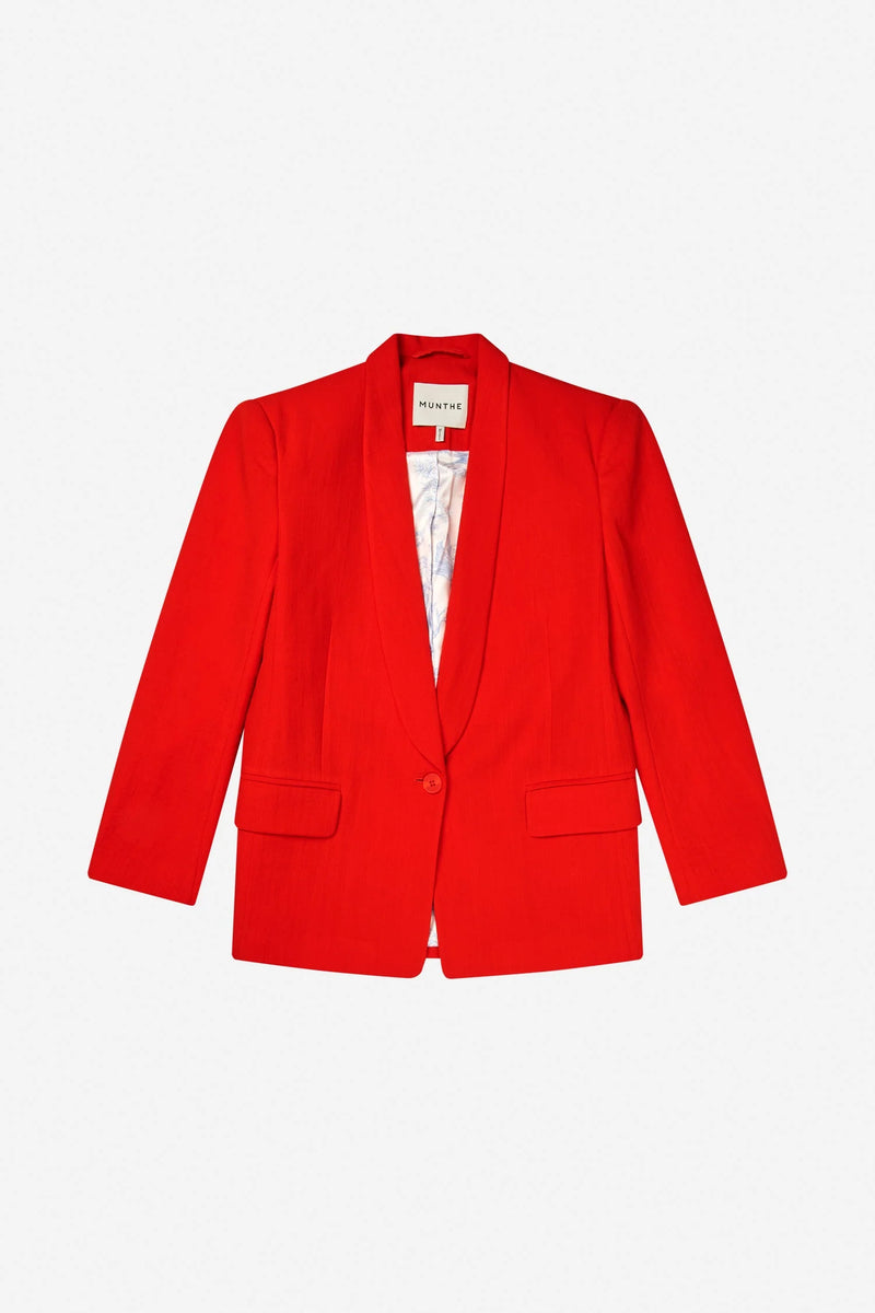 Munthe Blazer Jacket "Kliomi" red