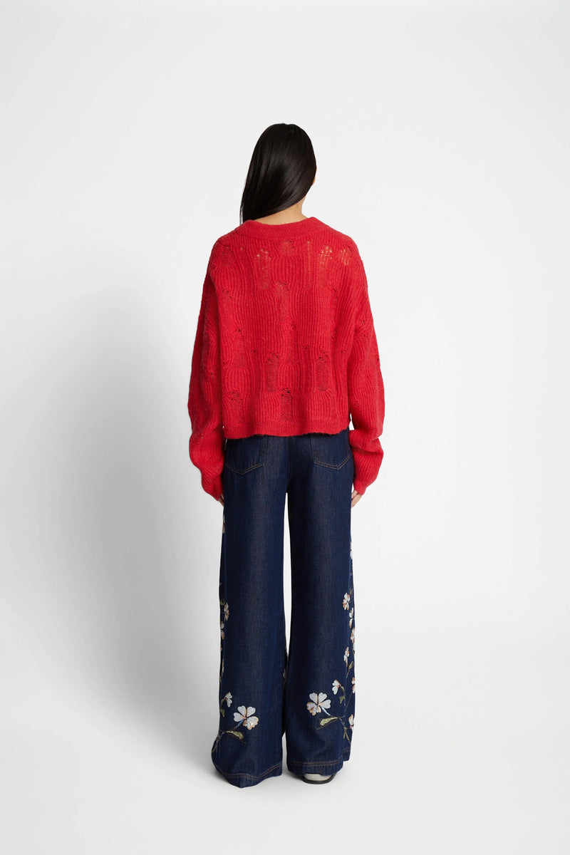 Munthe Pullover "Fidessa" red