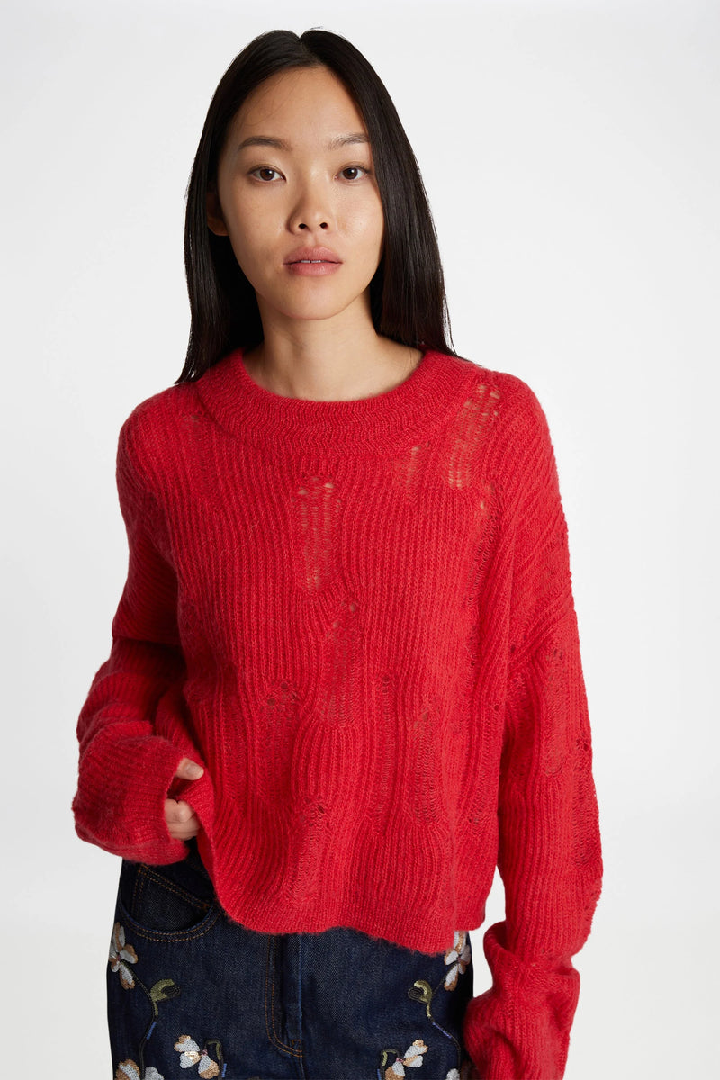 Munthe Pullover "Fidessa" red