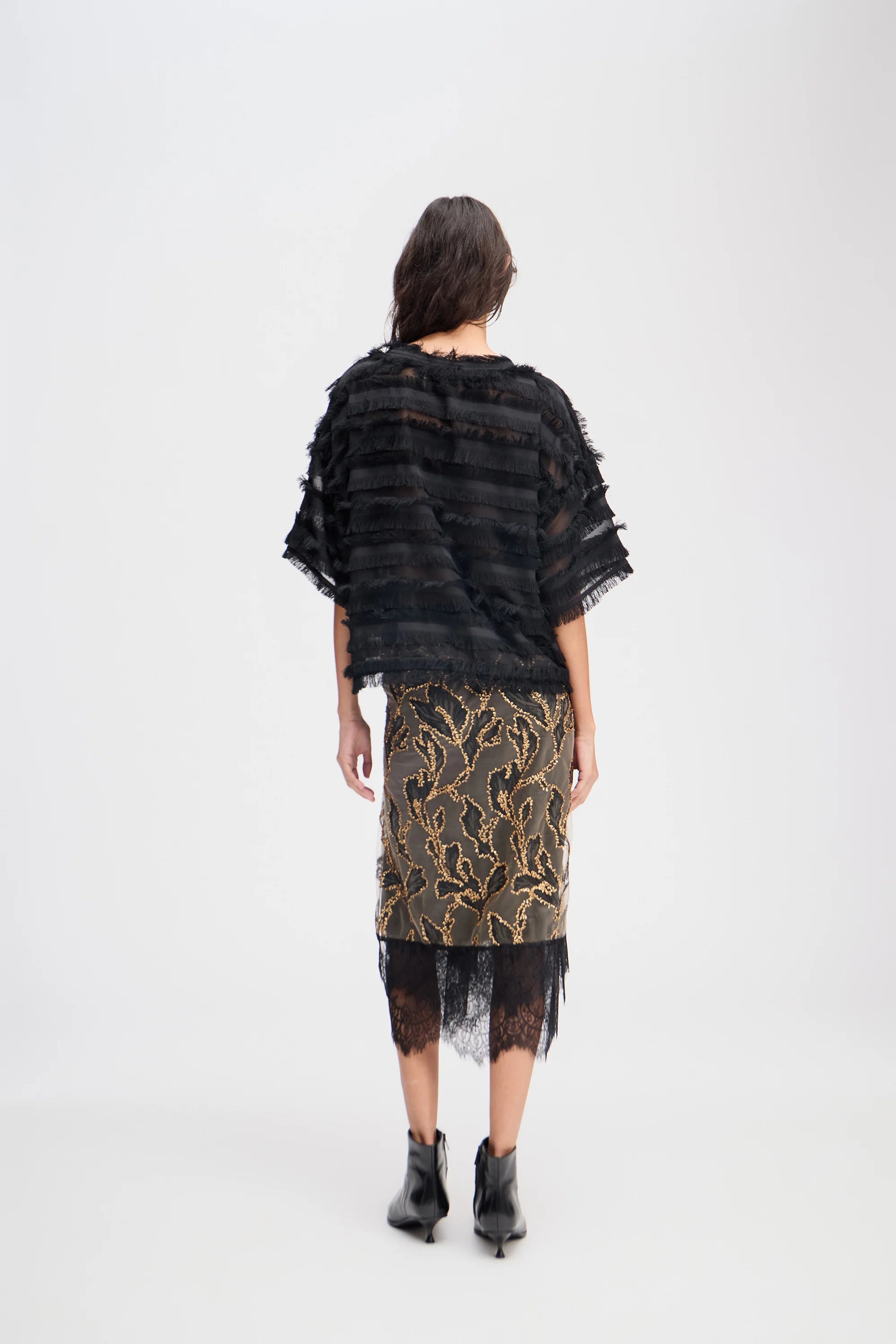MUNTHE top "Lipona" black