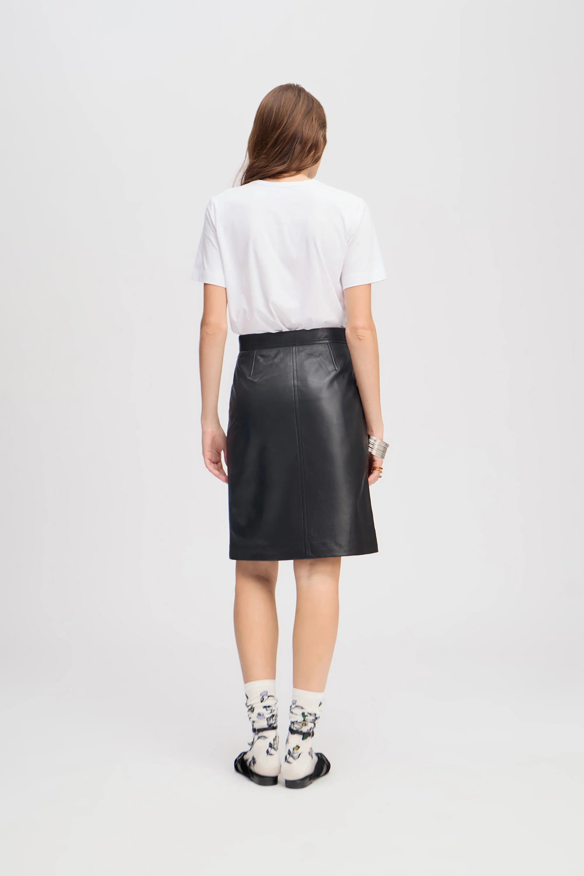 MUNTHE T-Shirt "Lack" white