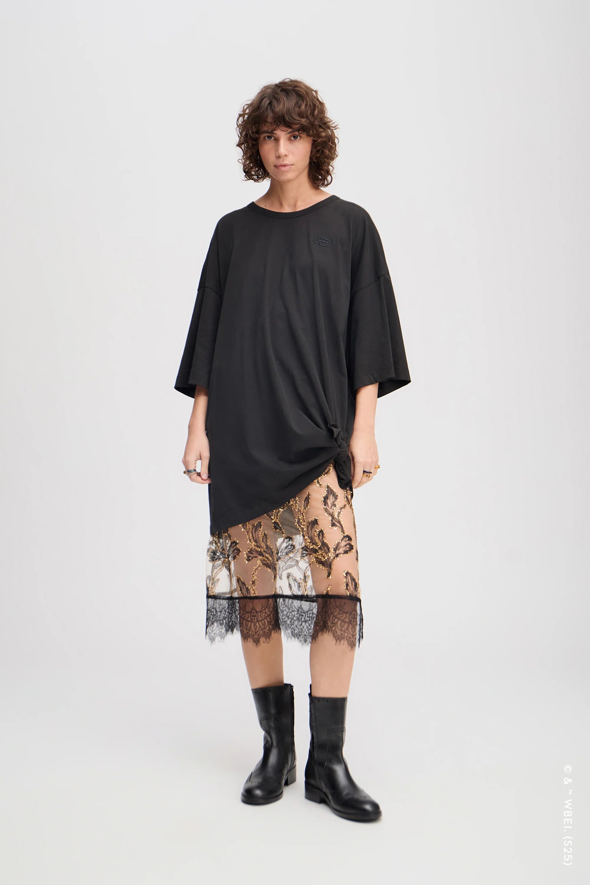 MUNTHE T-Shirt "Lysis" black
