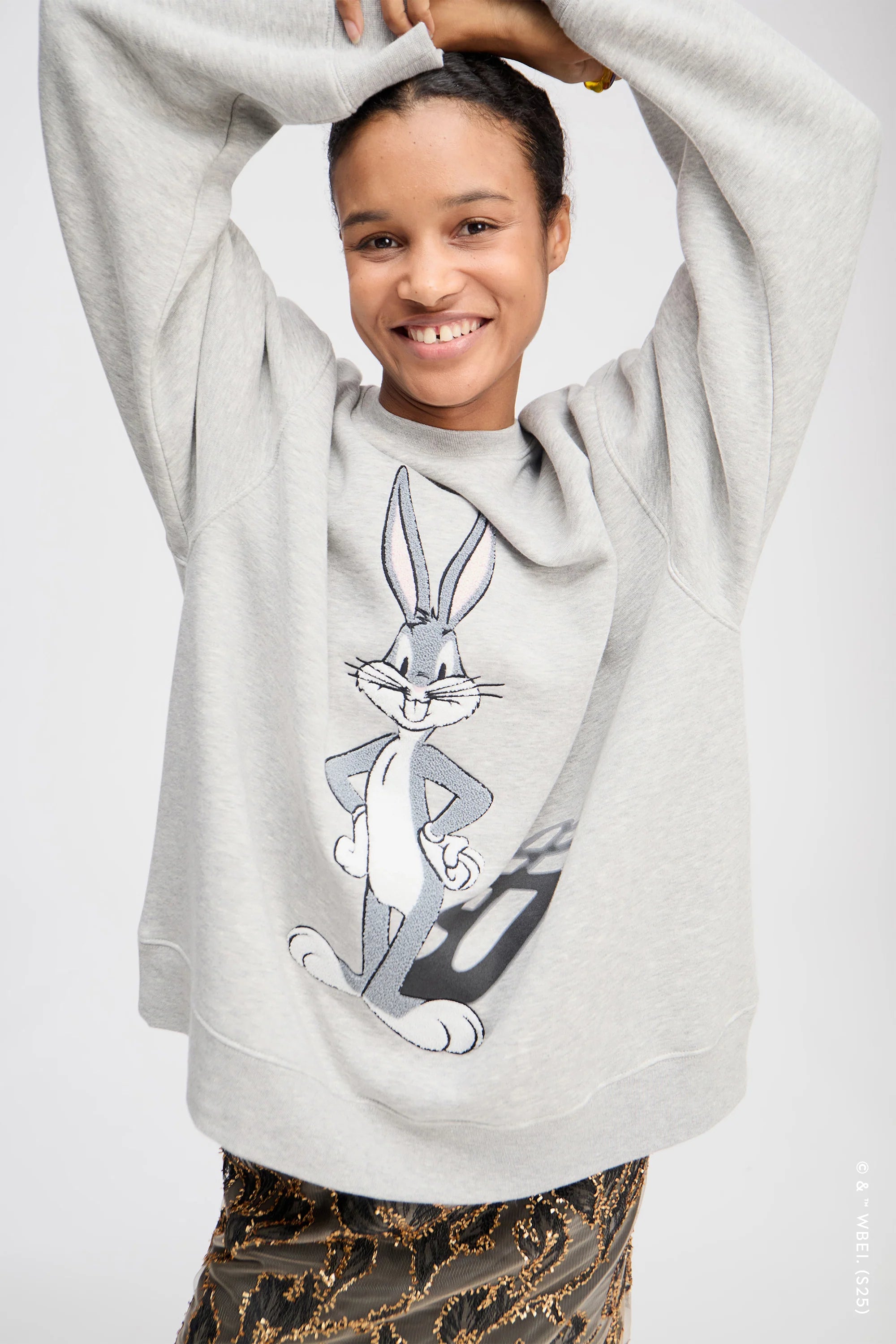 MUNTHE sweater "Lami" light grey
