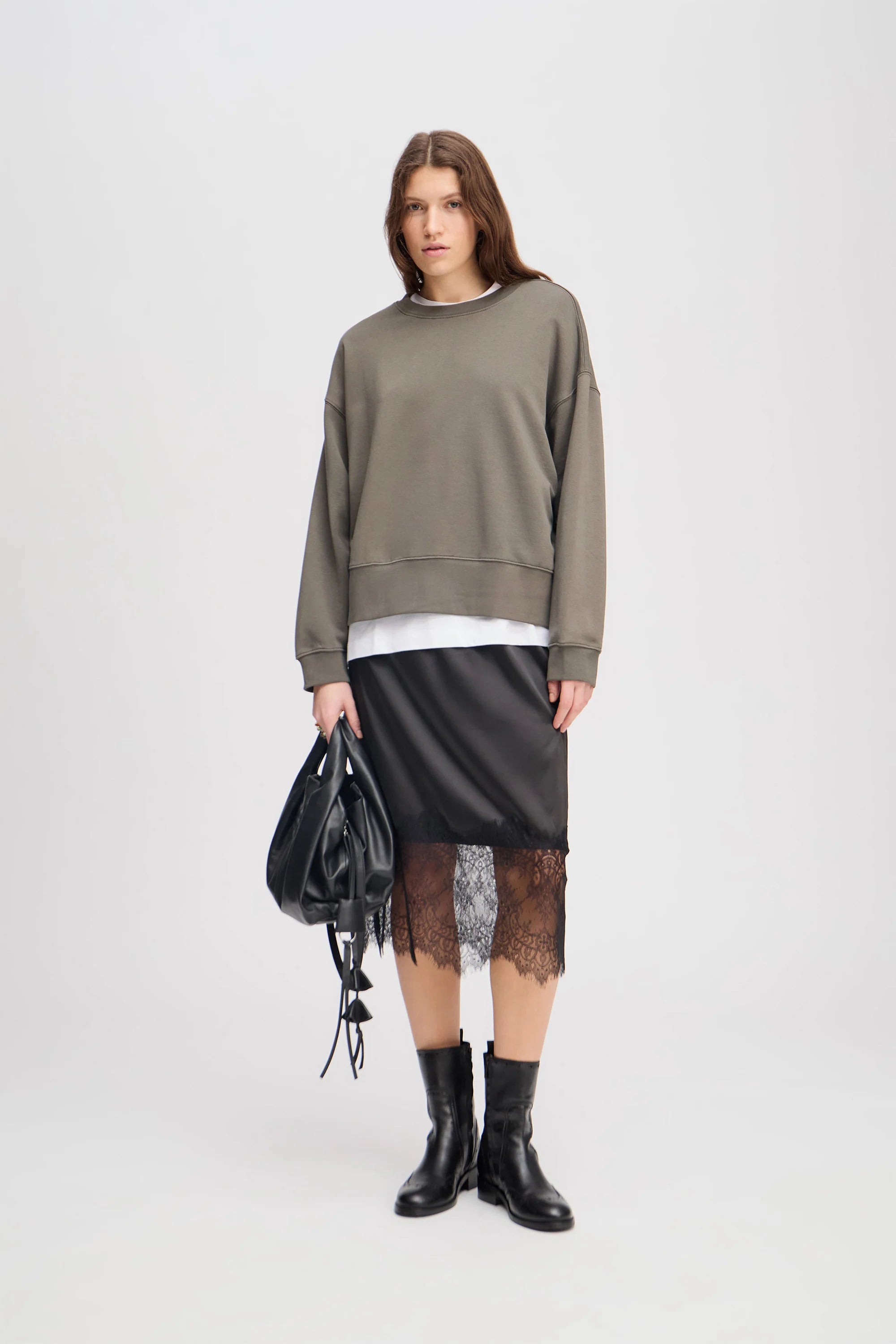 MUNTHE sweater "Lella" army