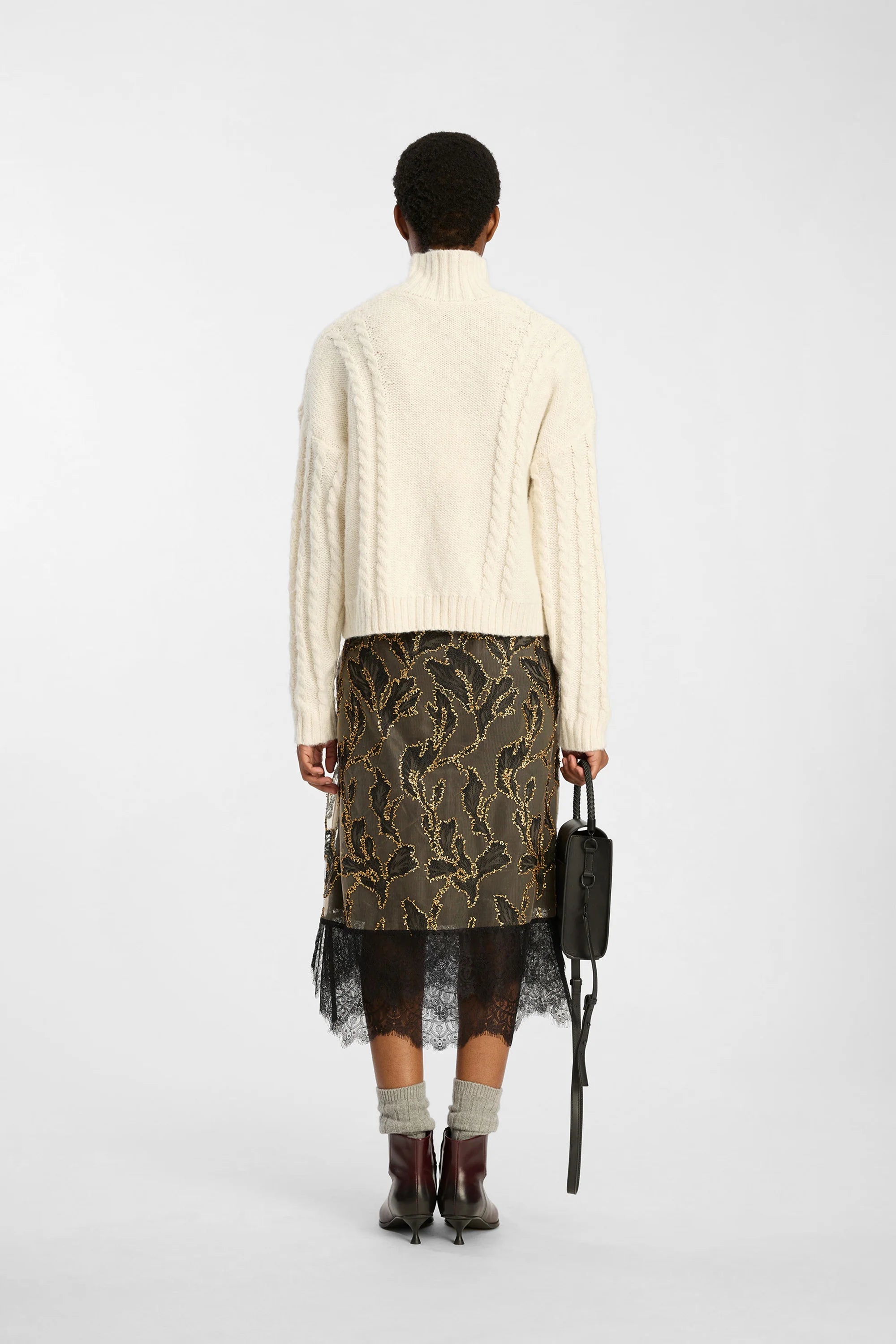 MUNTHE skirt "Latosha" gold