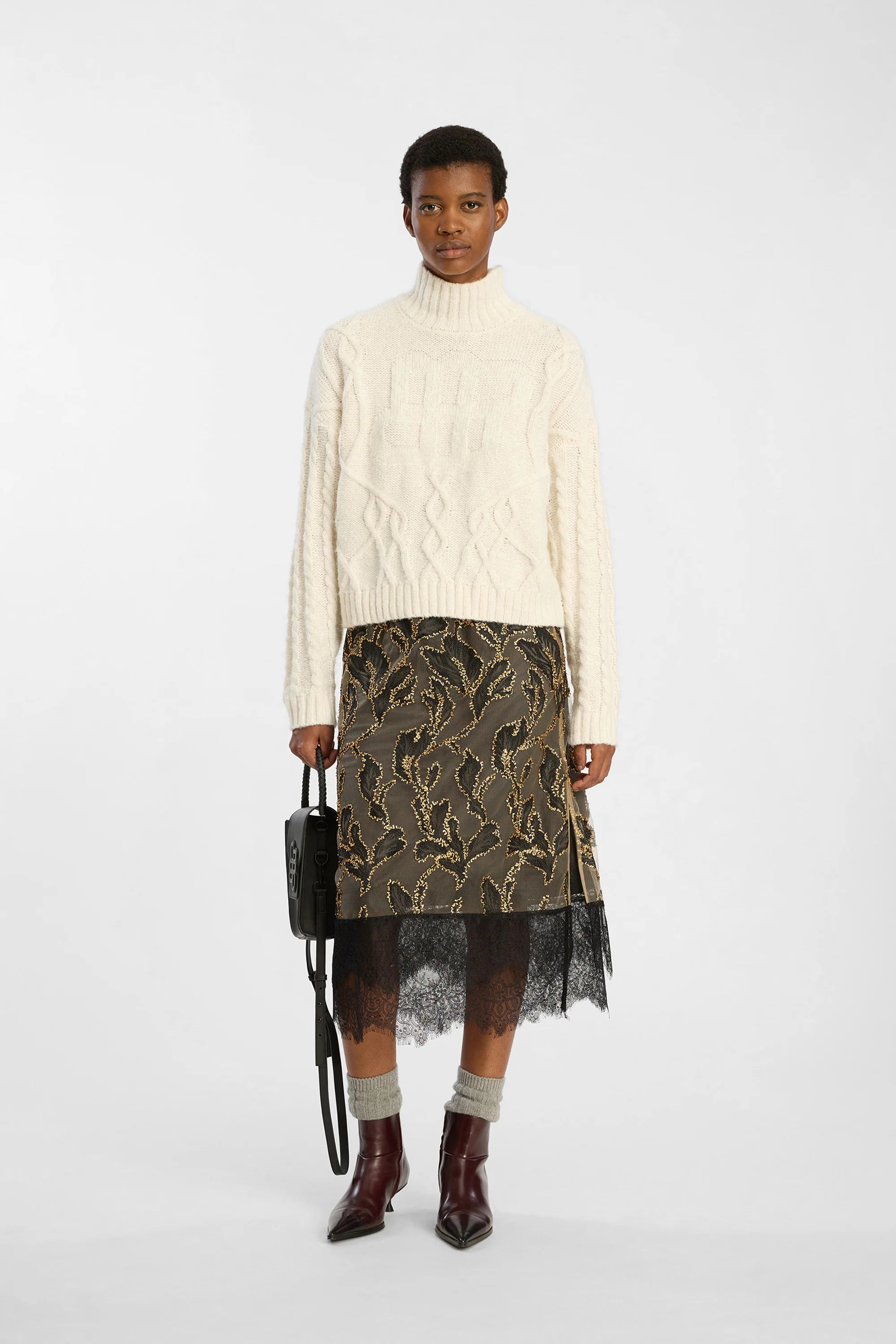 MUNTHE skirt "Latosha" gold