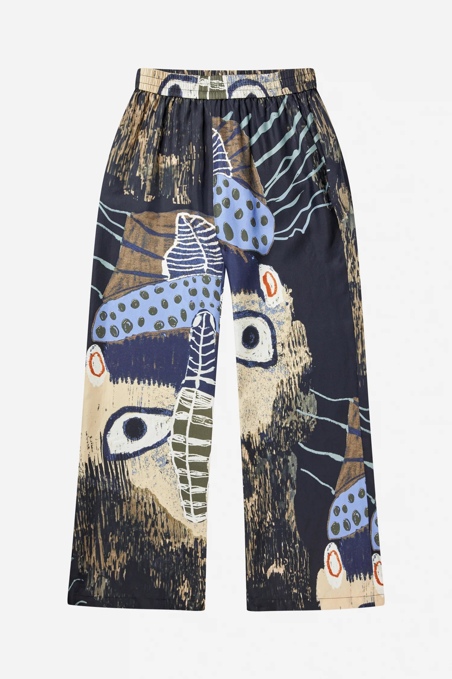 MUNTHE pants "Arum" black print