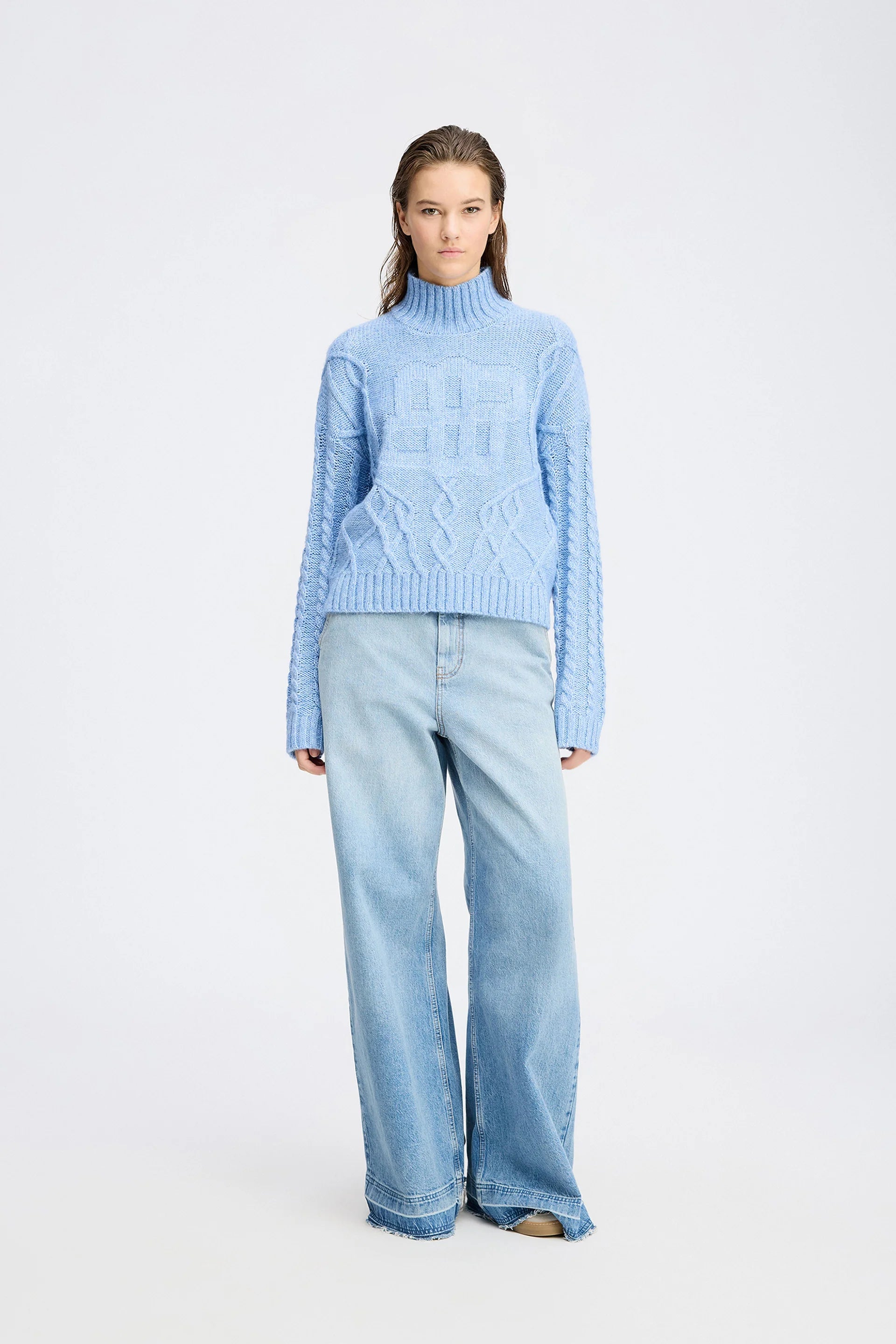 MUNTHE Pullover "Loganberry" blue