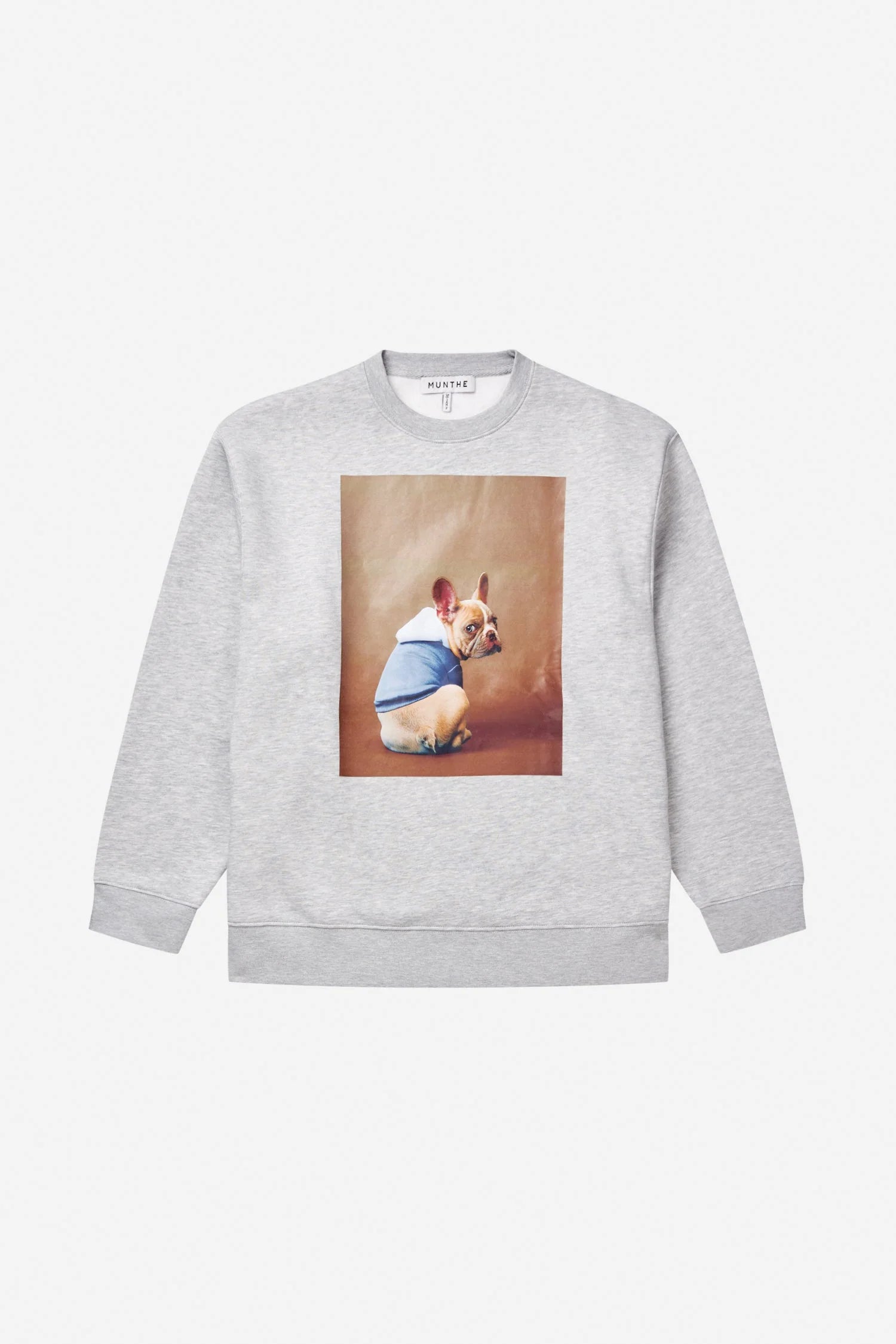 MUNTHE Sweater "Roula" light grey