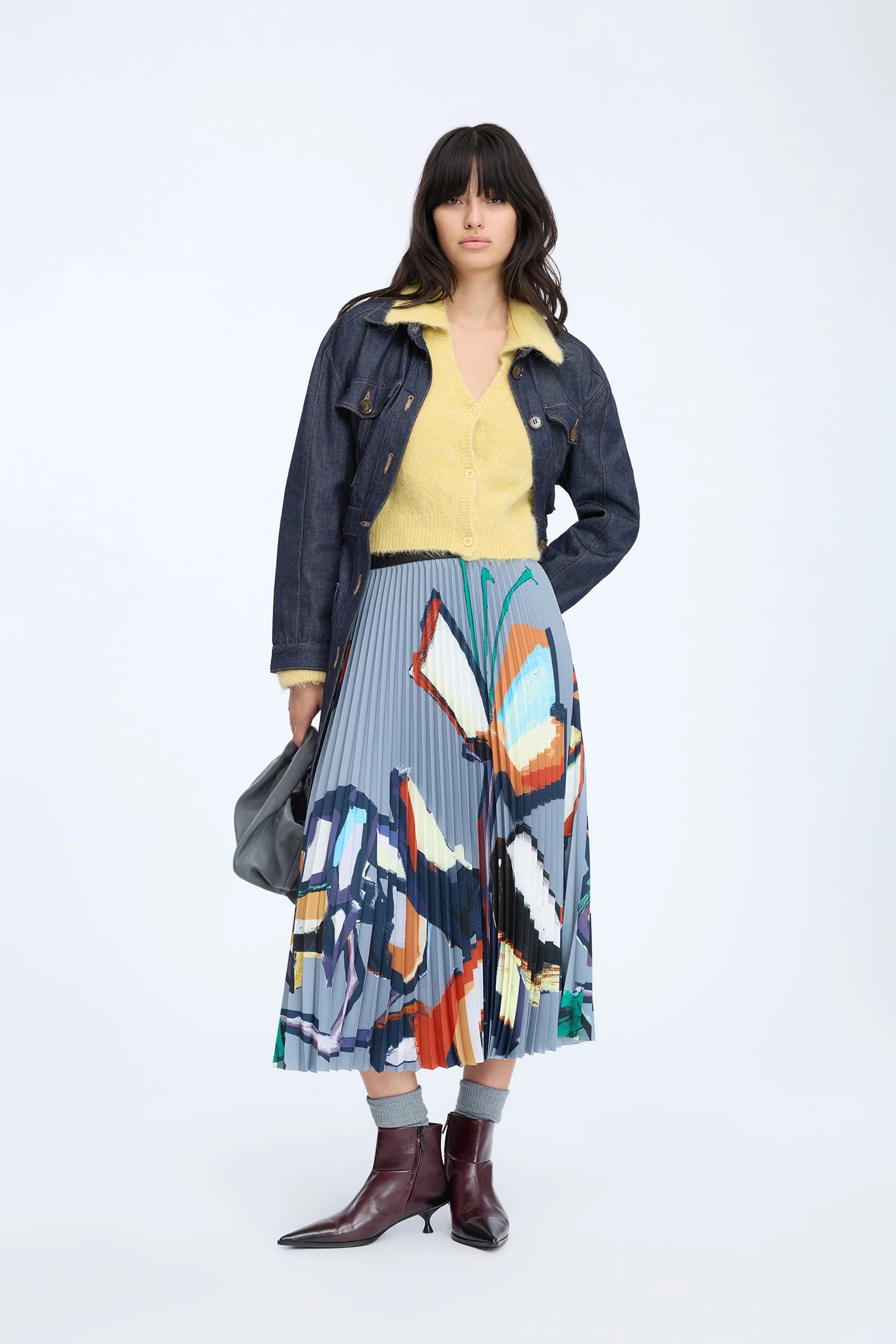 MUNTHE Skirt "Charming" grey