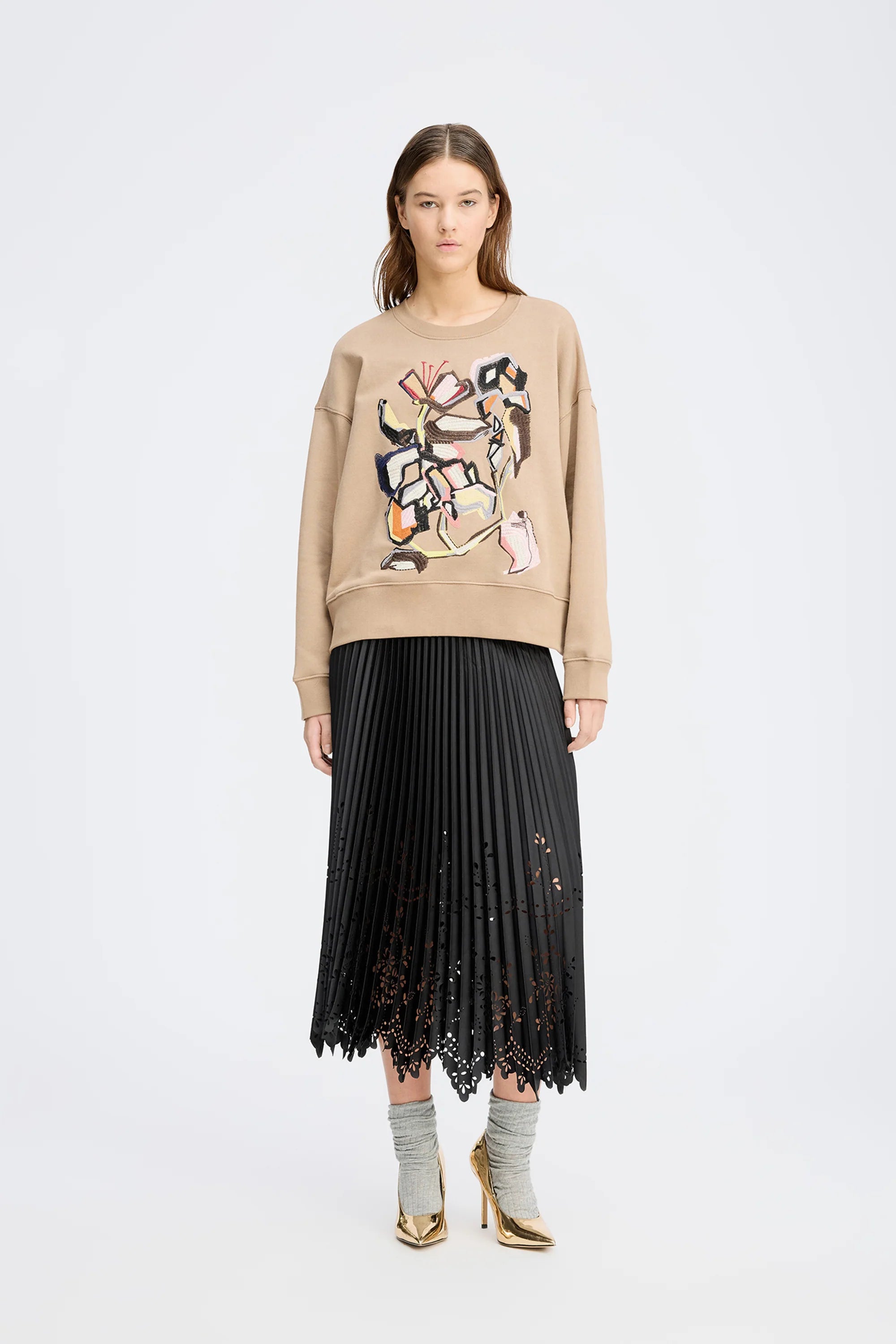 MUNTHE Skirt "Rustali" black