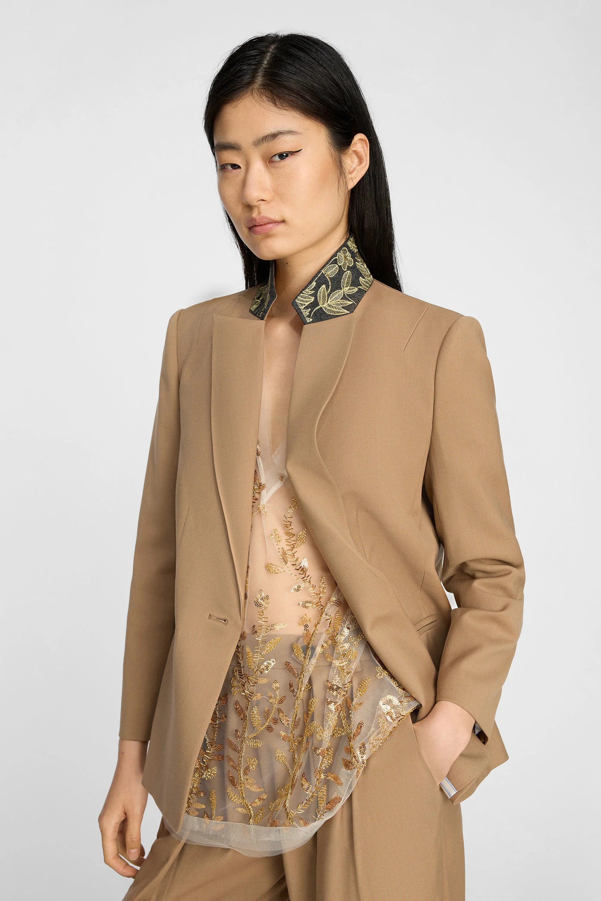 MUNTHE Top "Babur" gold