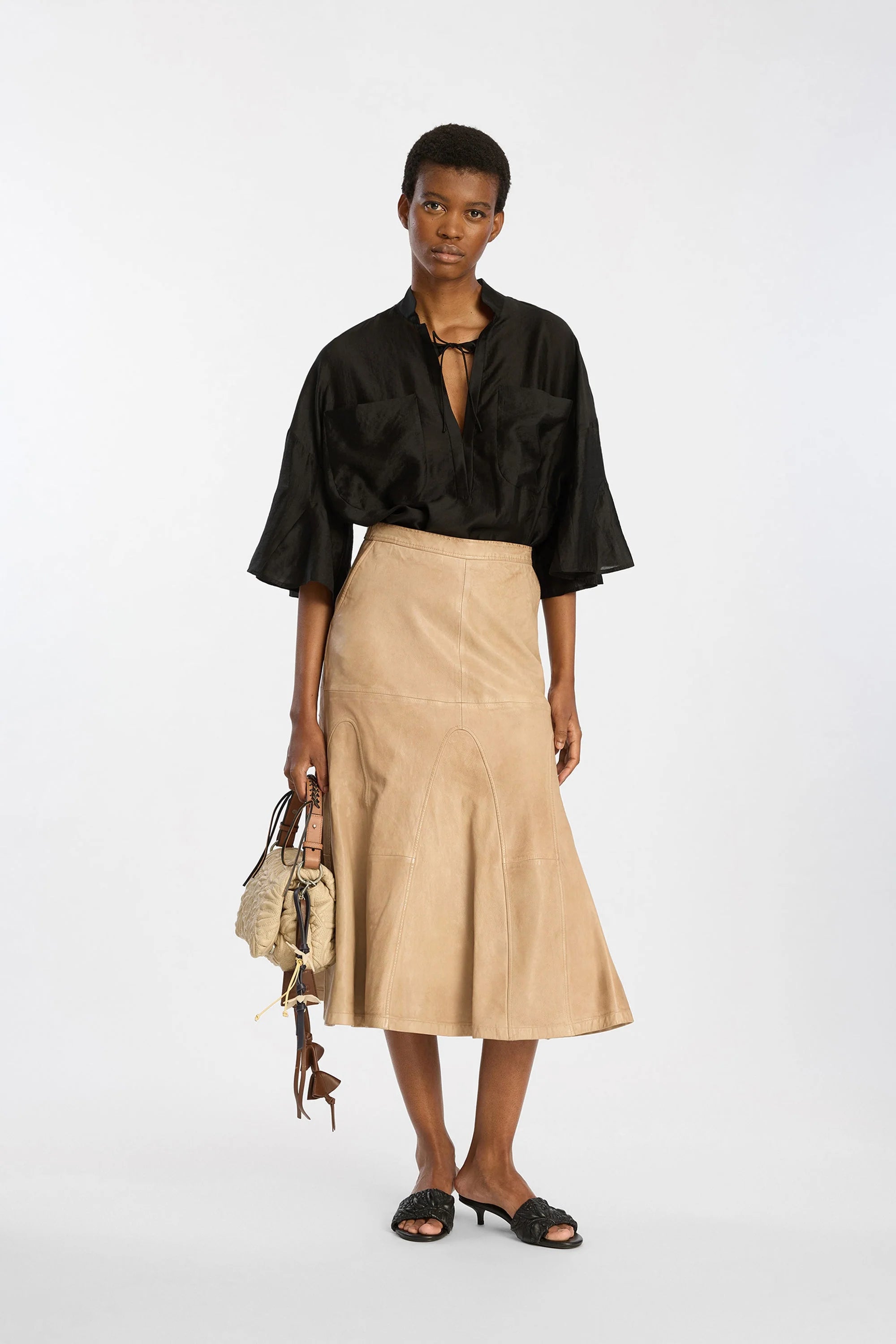 MUNTHE Blouse "Birkson" black