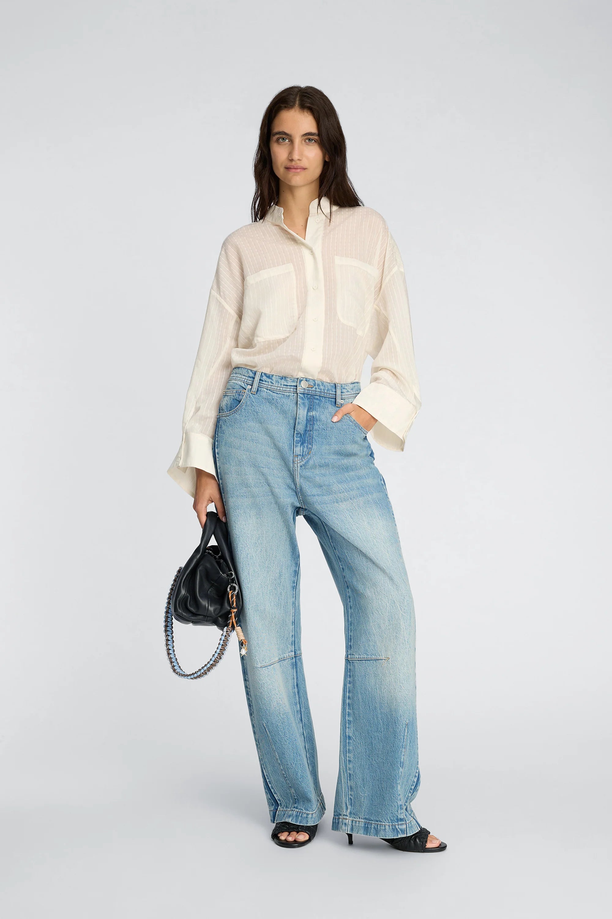 MUNTHE Shirt "Fortunato" creme