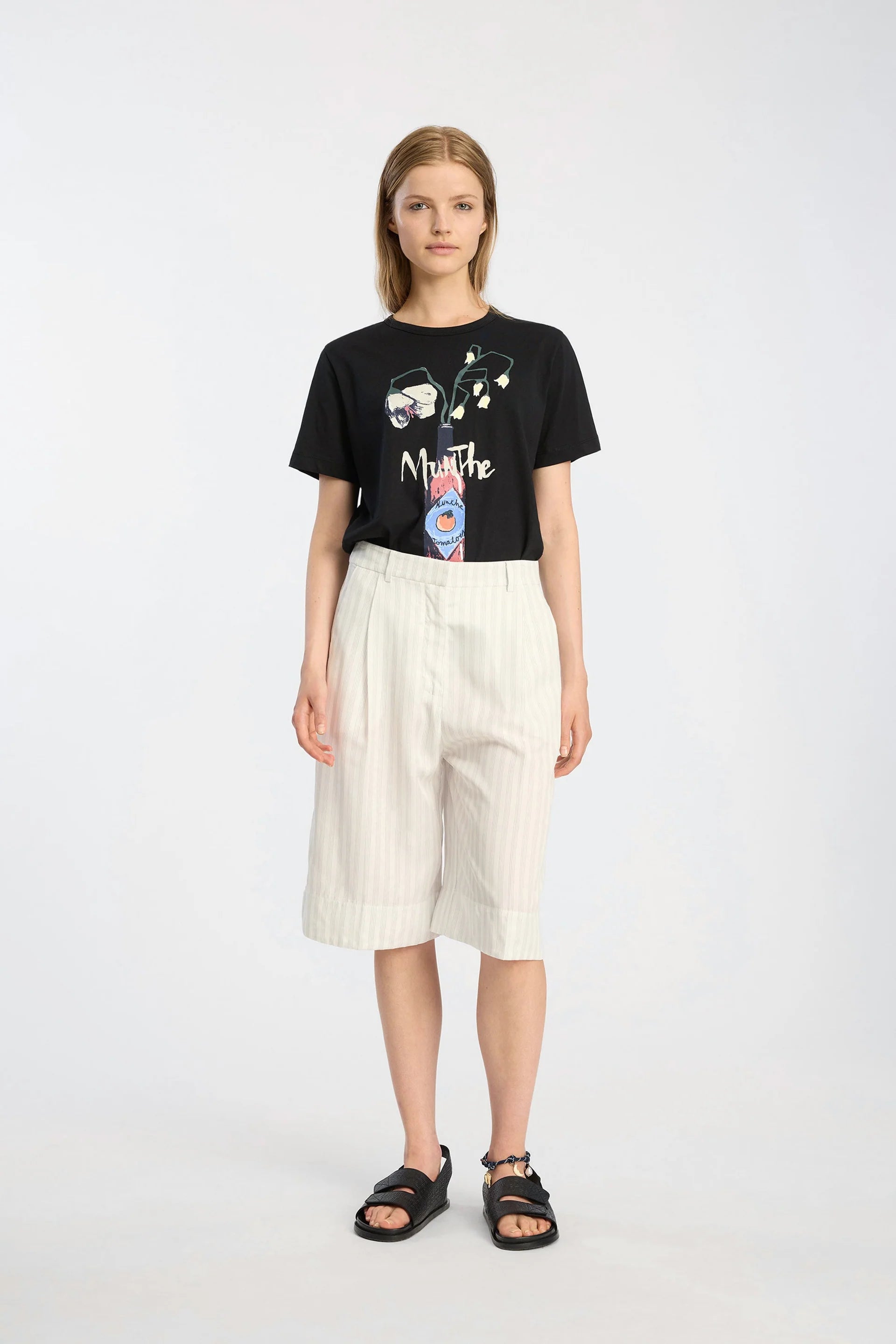 MUNTHE T-Shirt "Bilcis" black