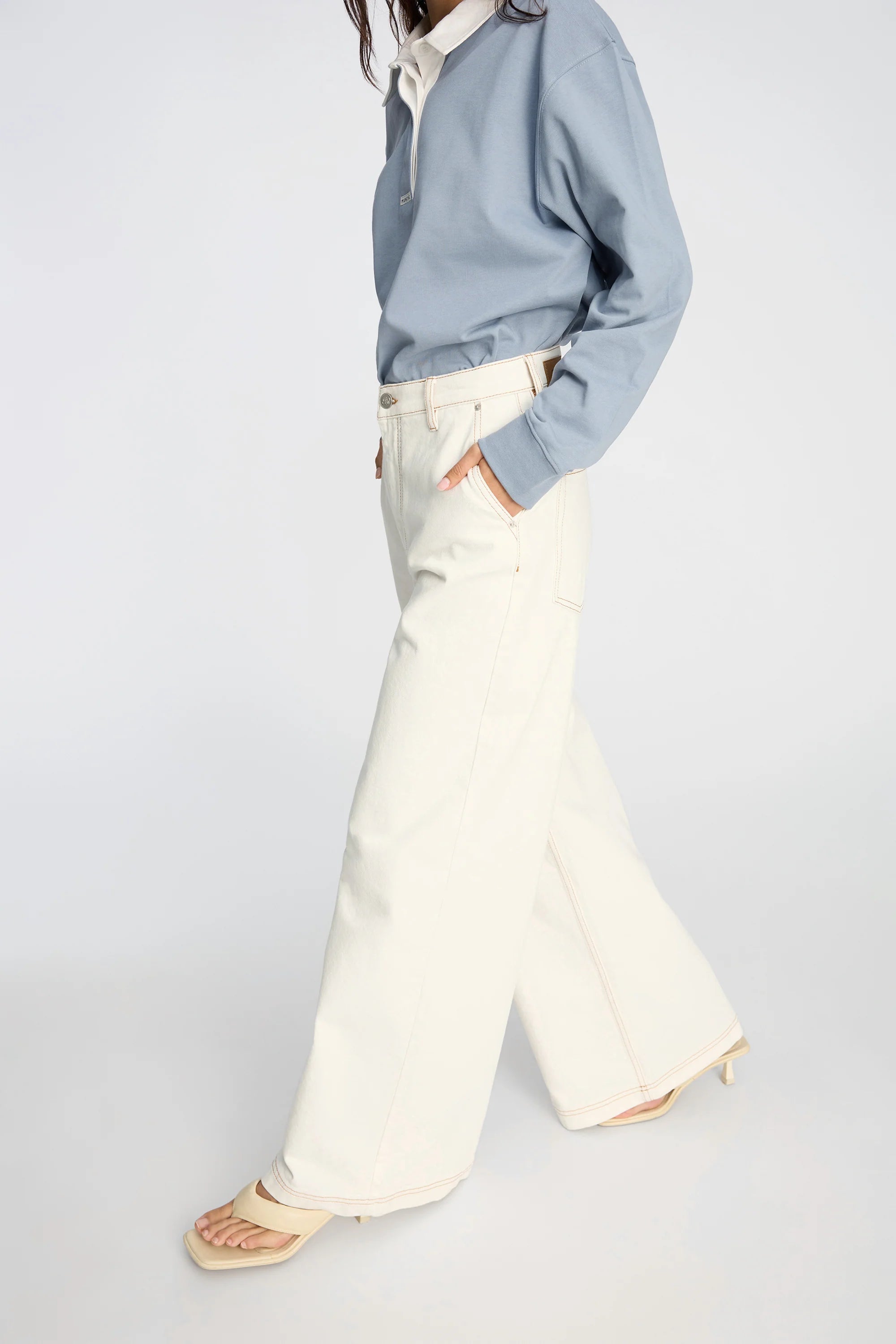 MUNTHE Jeans "Becube" ivory
