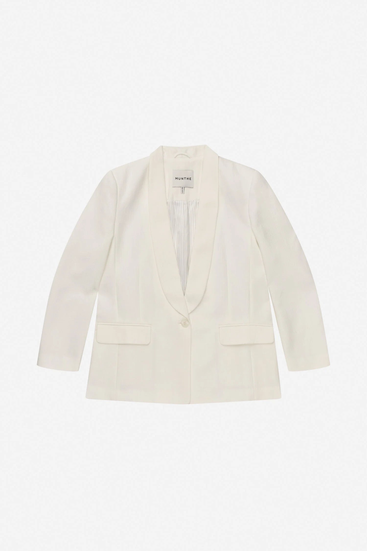 MUNTHE Blazer "Kliomi" ivory