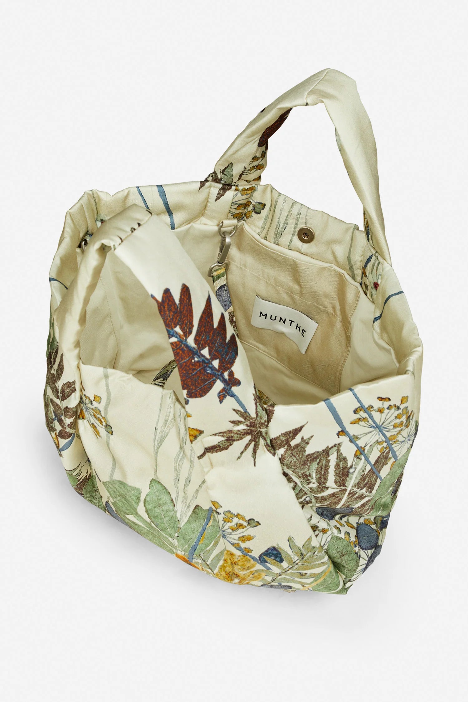 MUNTHE Bag "Lix" creme print