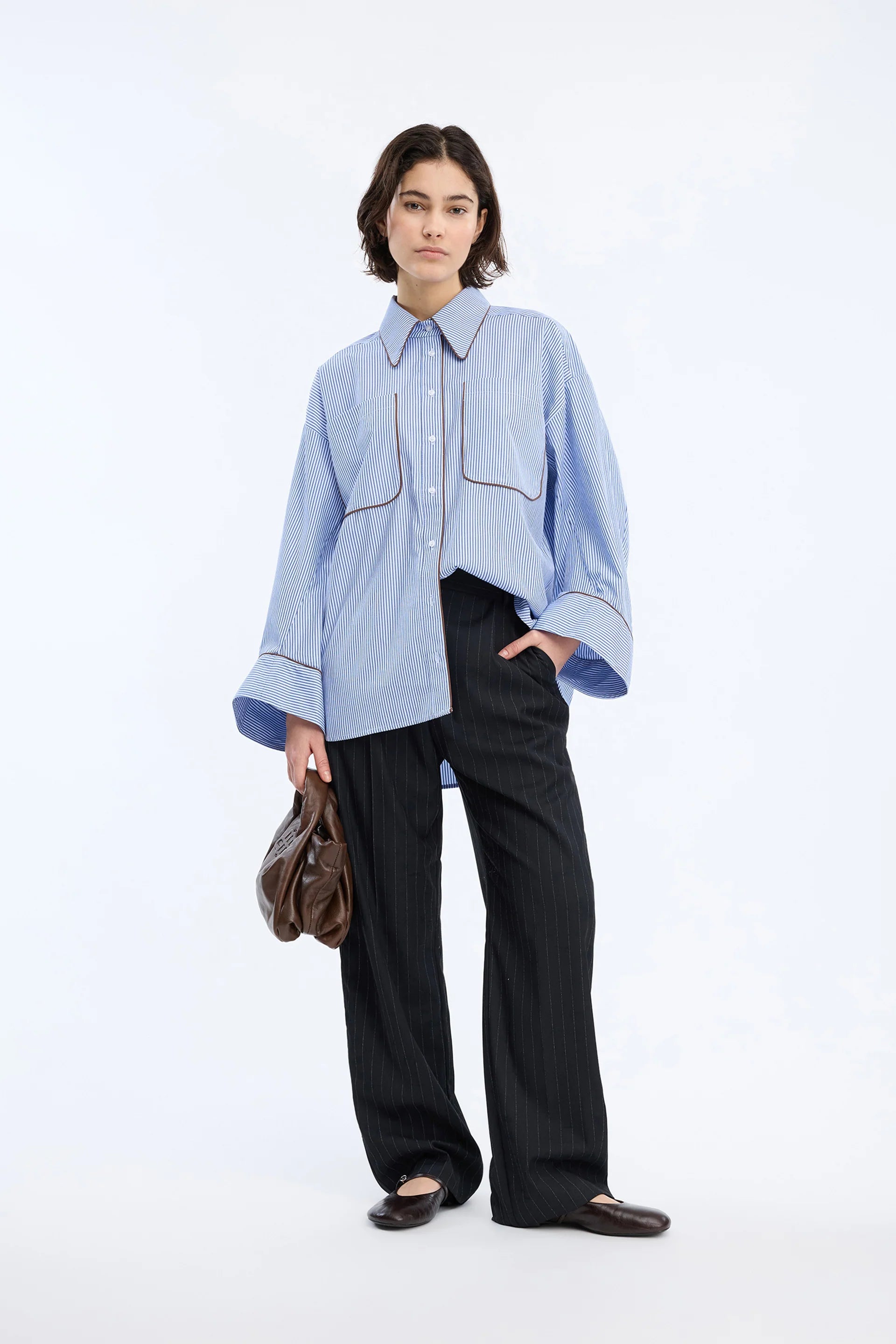 MUNTHE Shirt "Voyage" blue