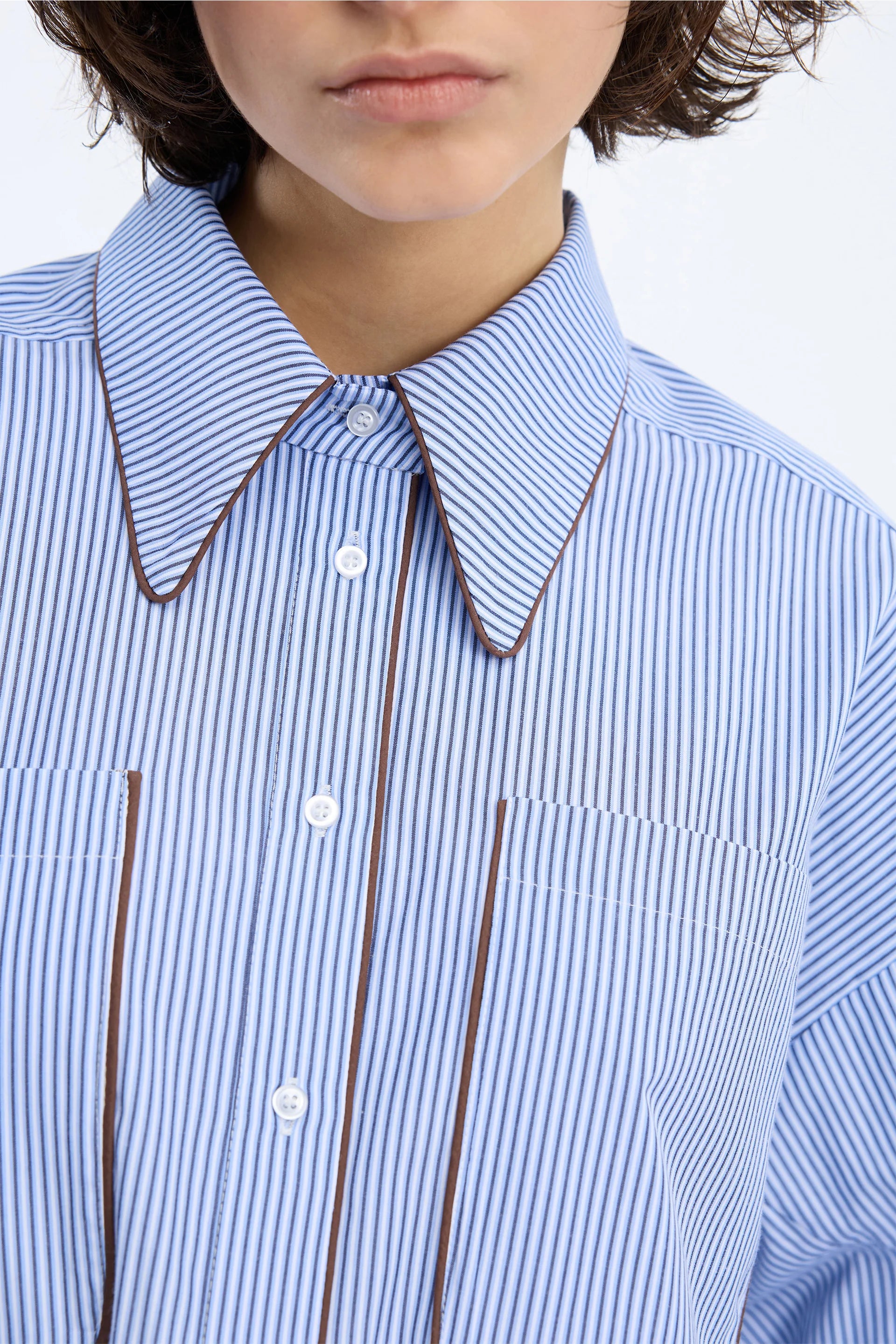 MUNTHE Shirt "Voyage" blue