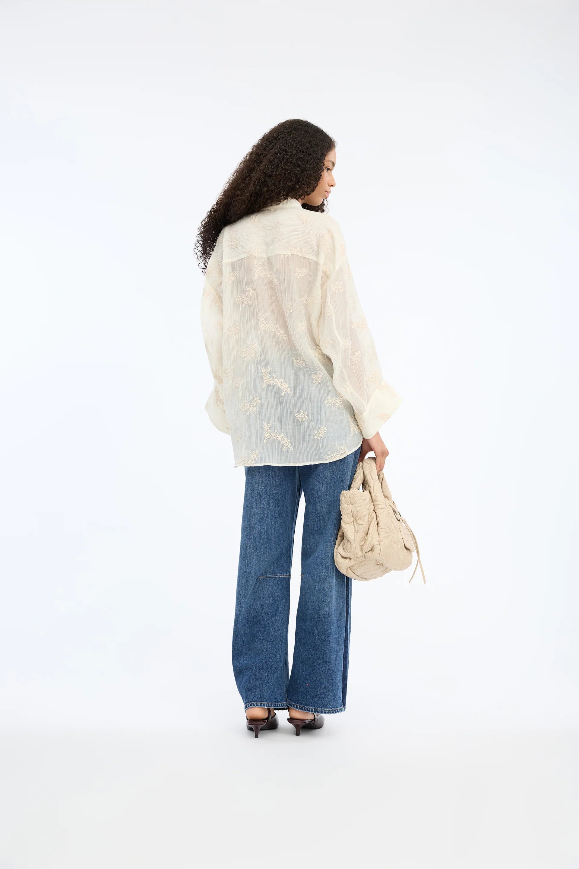 MUNTHE Shirt "Fortunato" creme