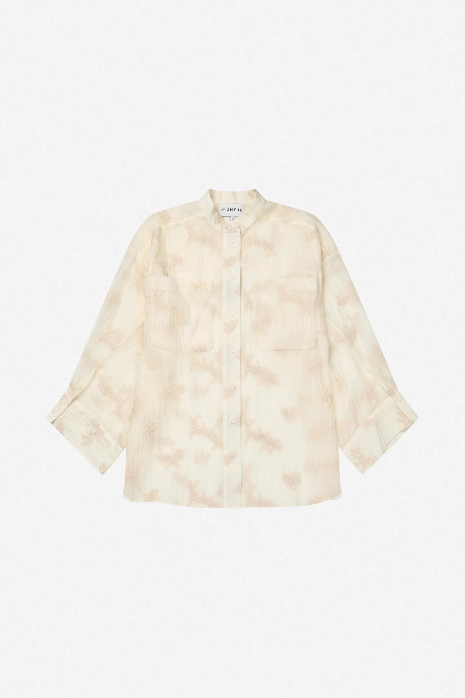 MUNTHE Shirt "Fortunato" creme