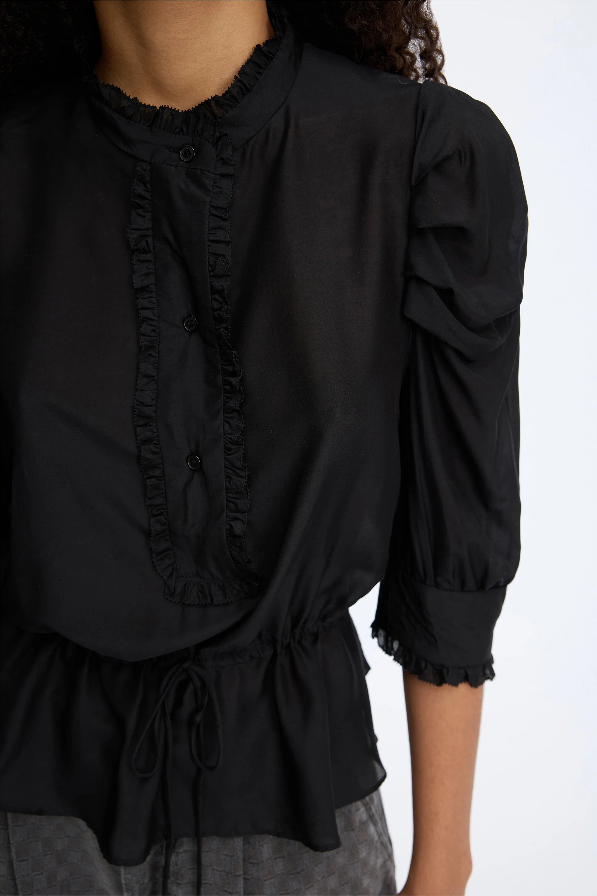 MUNTHE Blouse "Vastu" black