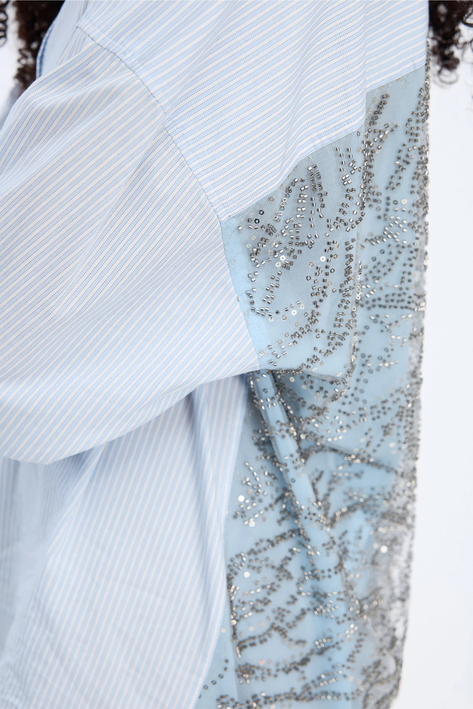 MUNTHE Shirt "Vontario" stripe blue