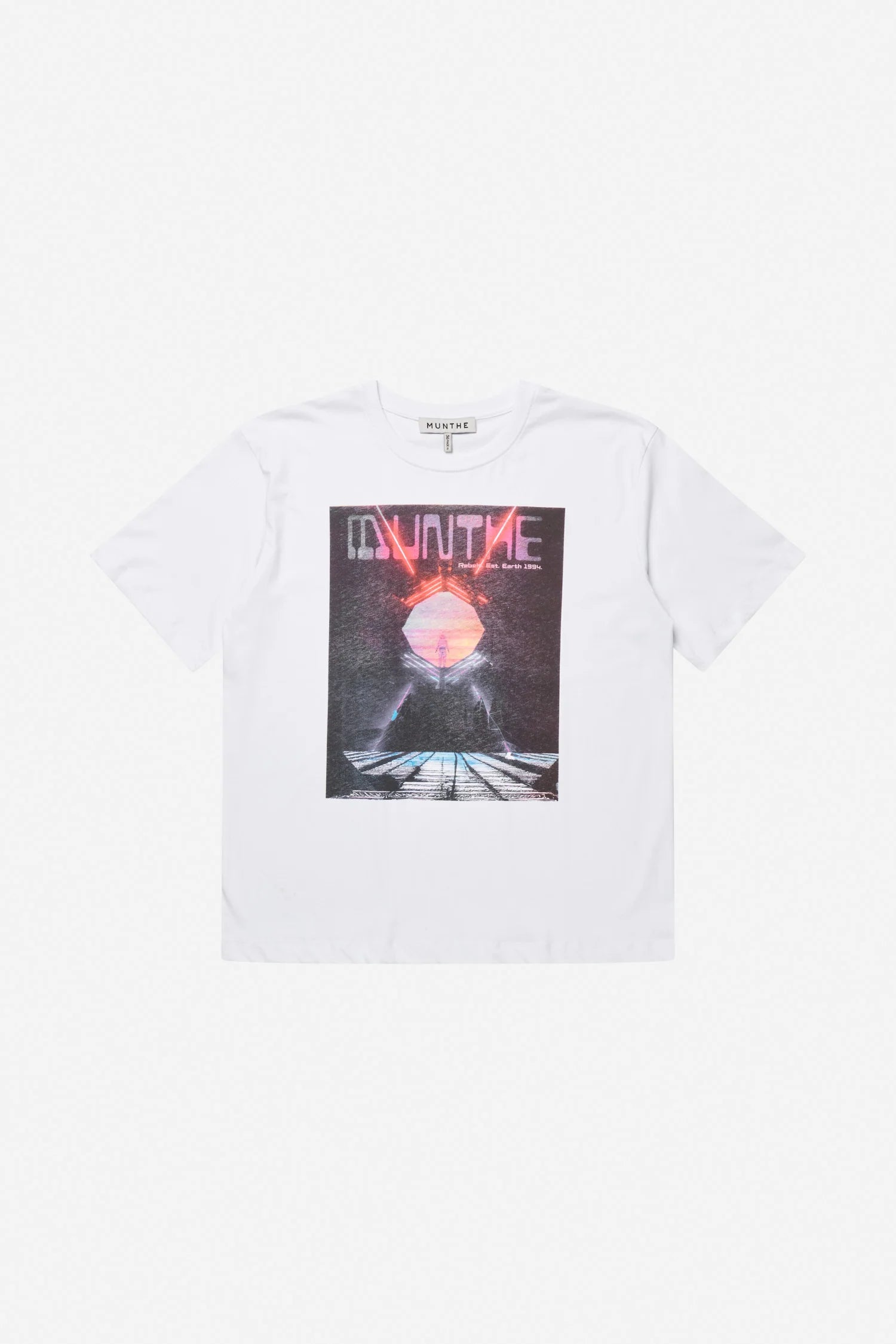 MUNTHE T-Shirt "Vicosa" white