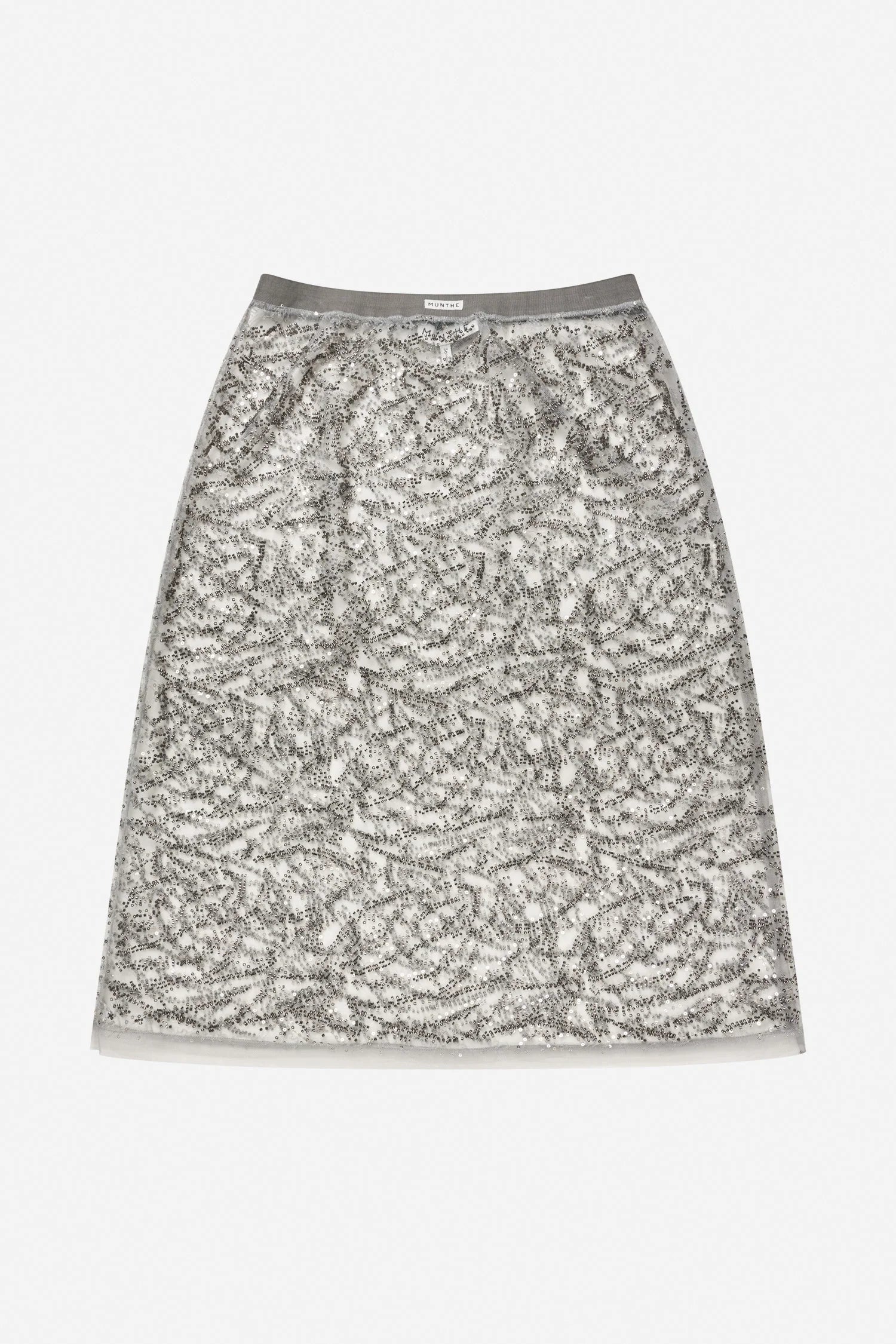 MUNTHE Skirt "Vatosha" gun metal