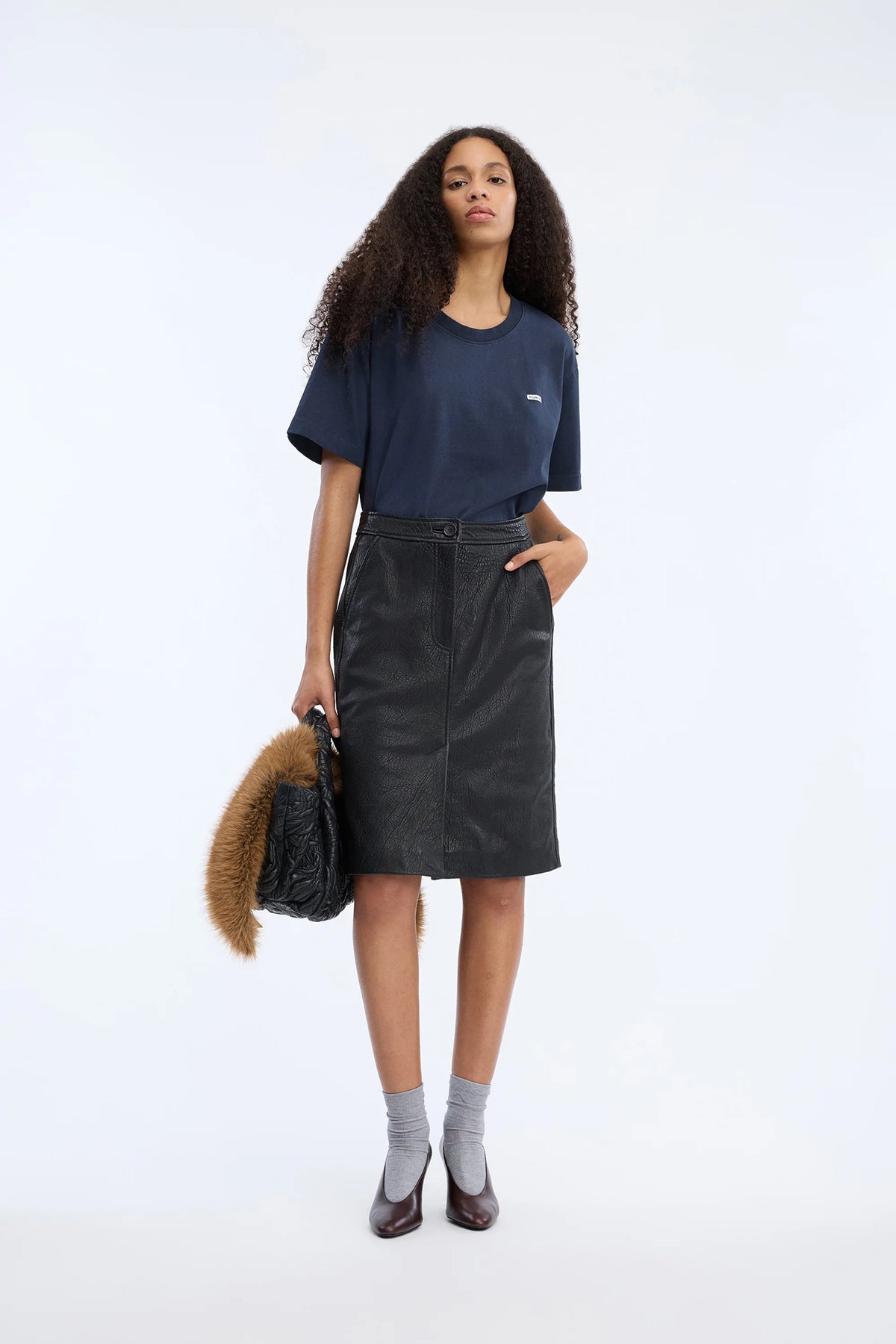 MUNTHE Skirt "Venire" black