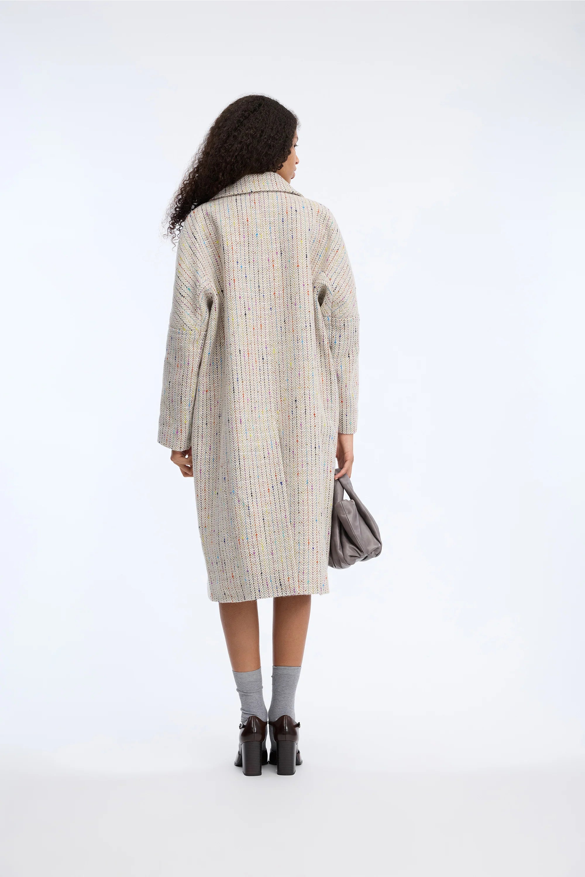 MUNTHE Coat "Vindaloo" mix