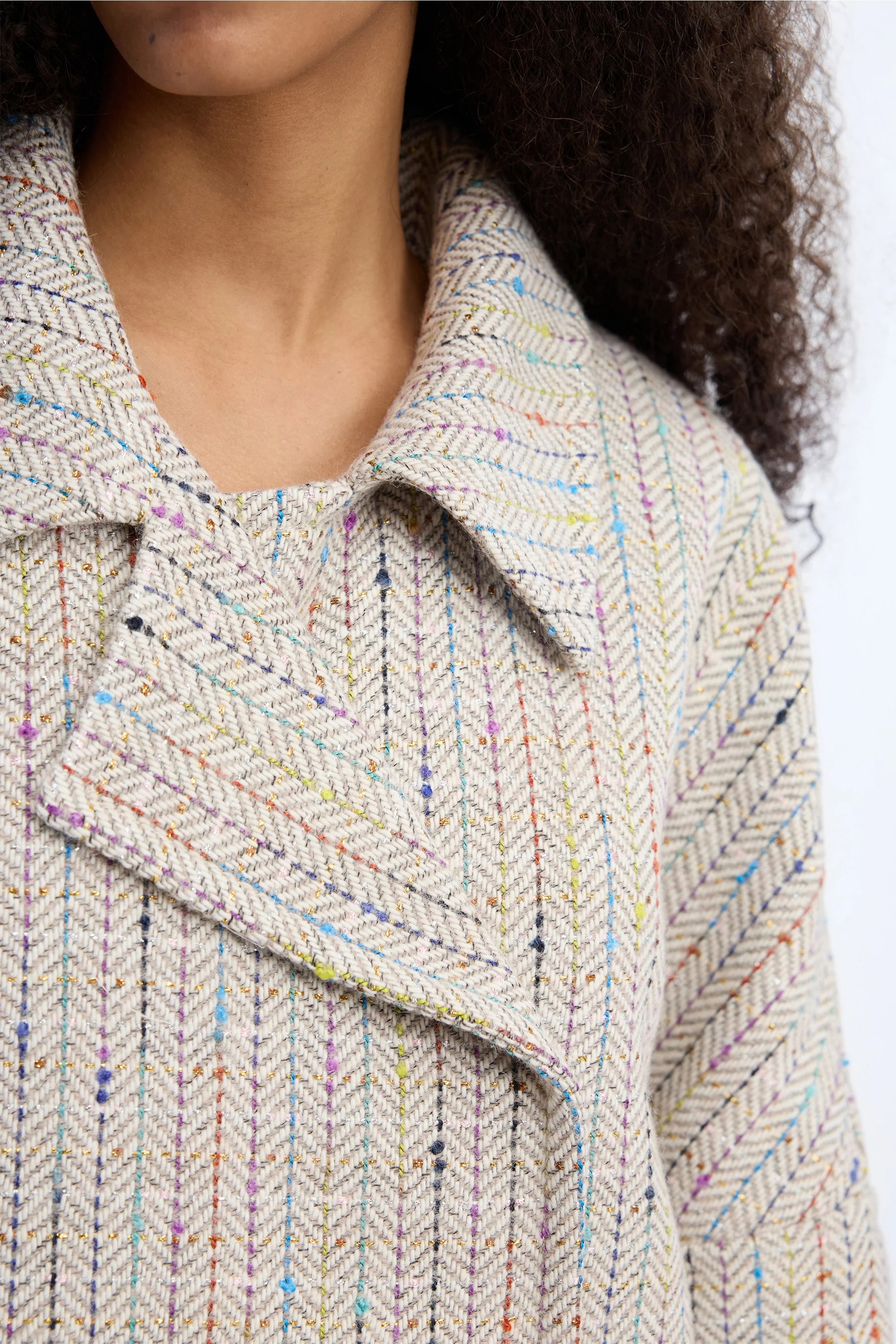 MUNTHE Coat "Vindaloo" mix