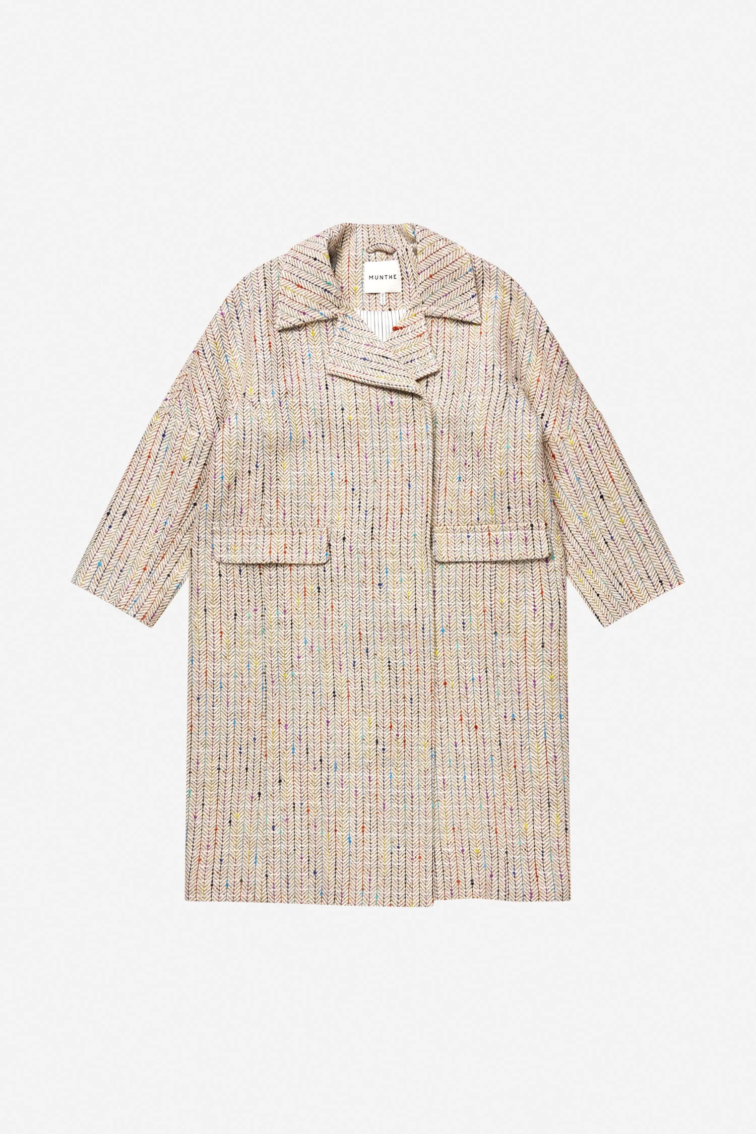 MUNTHE Coat "Vindaloo" mix