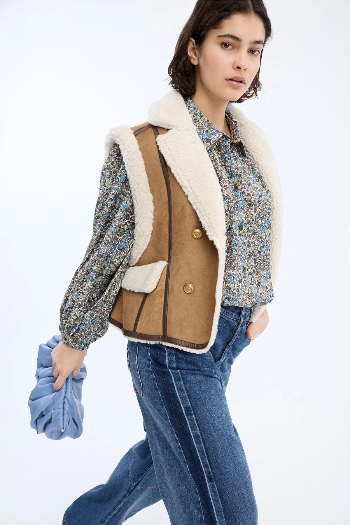 MUNTHE Vest "Vigor" nature