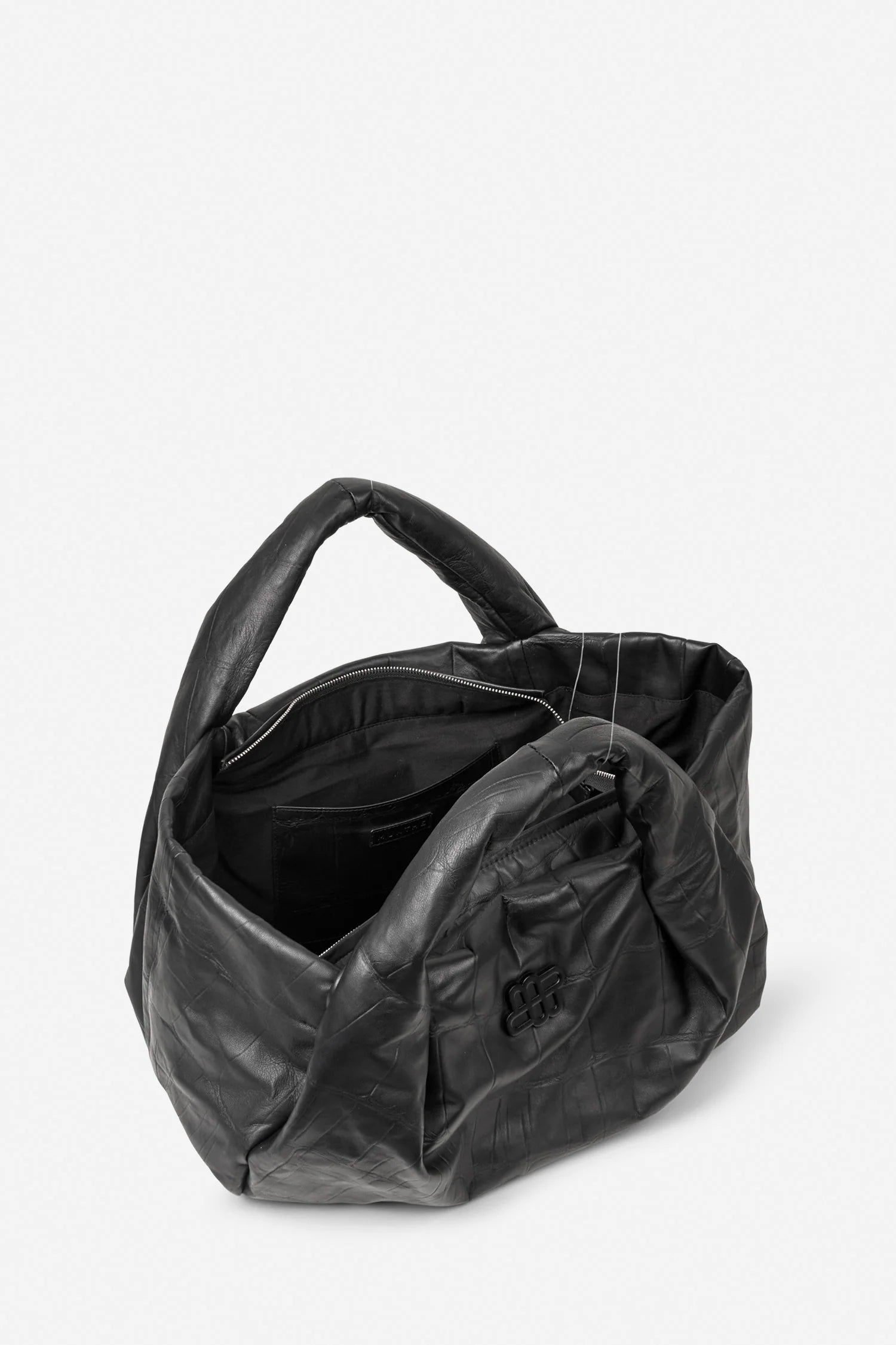 MUNTHE Bag "Lix Croco" black