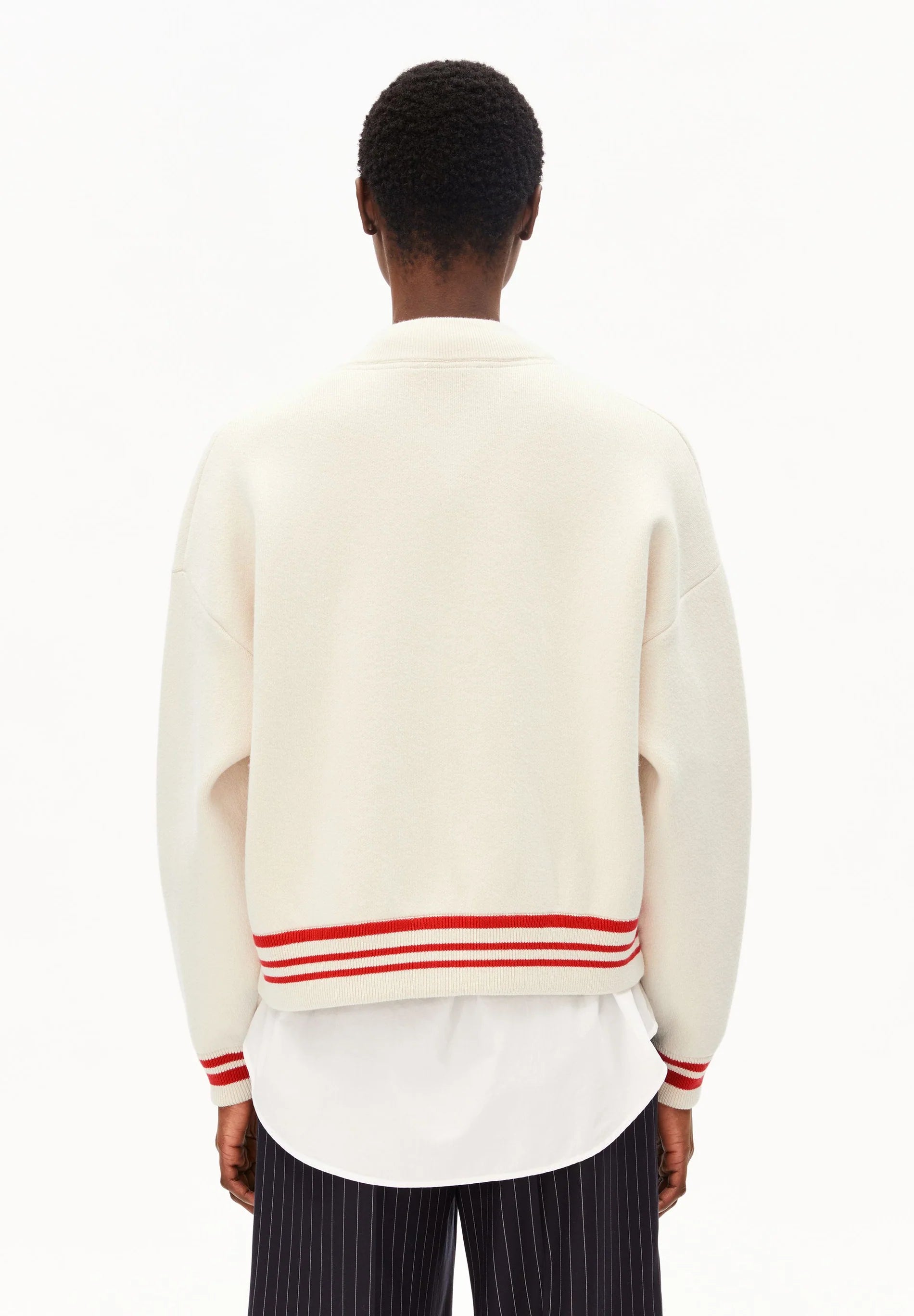 ARMEDANGELS Bomber Jacket "Iconic A" oatmilk