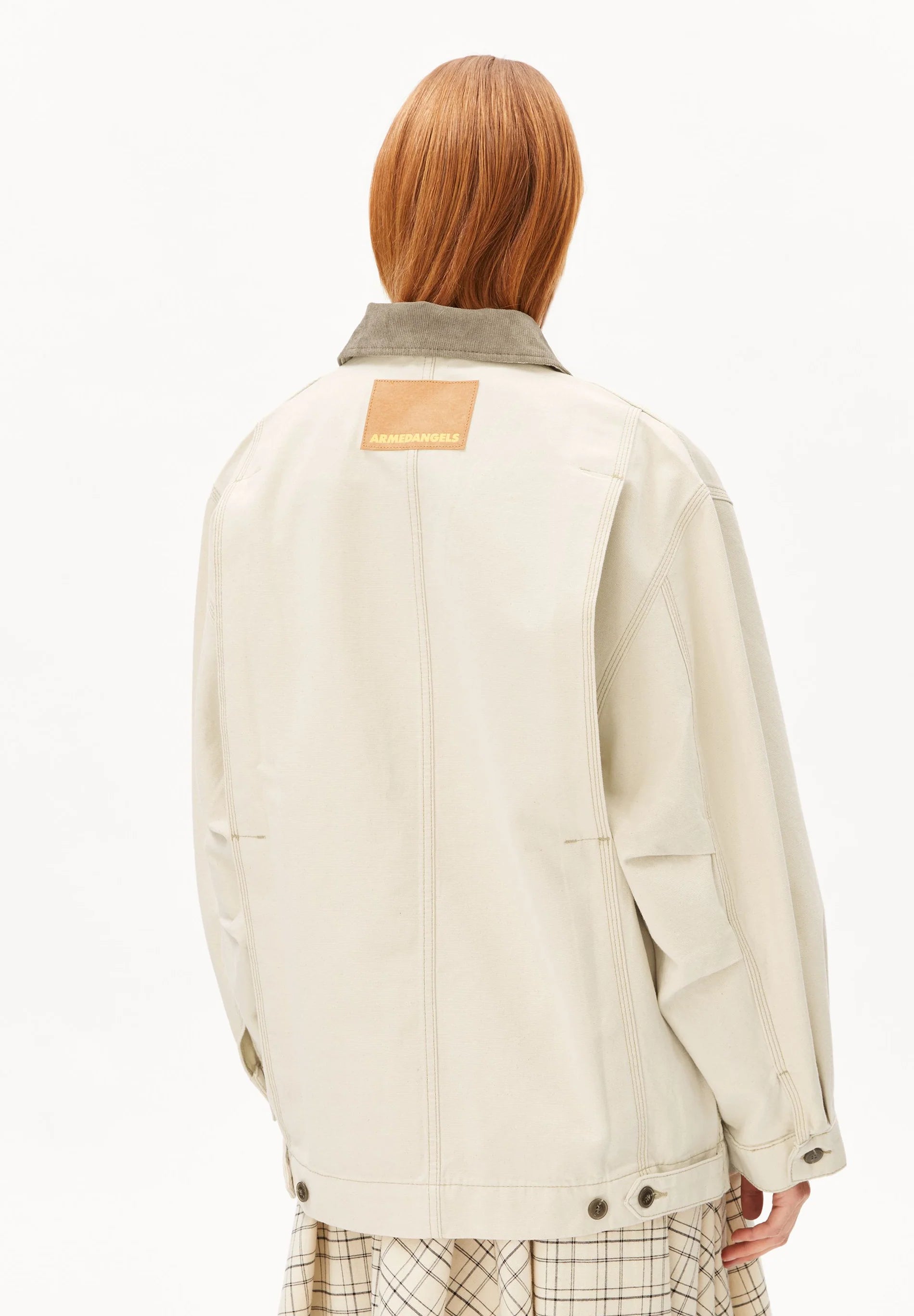 ARMEDANGELS Jacket "Workwear Canvas" undyed