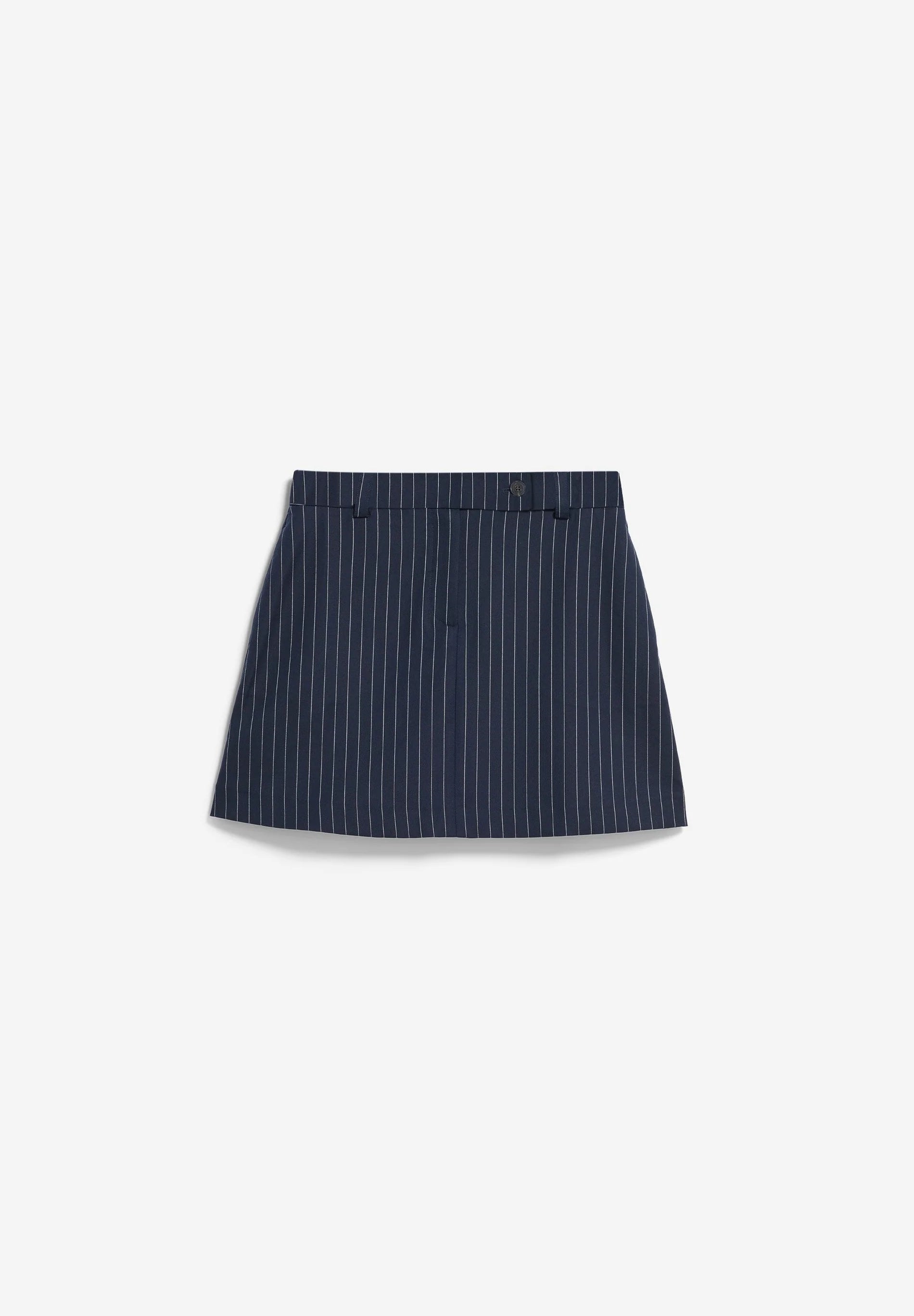 ARMEDANGELS Skirt pinstripe nightsky