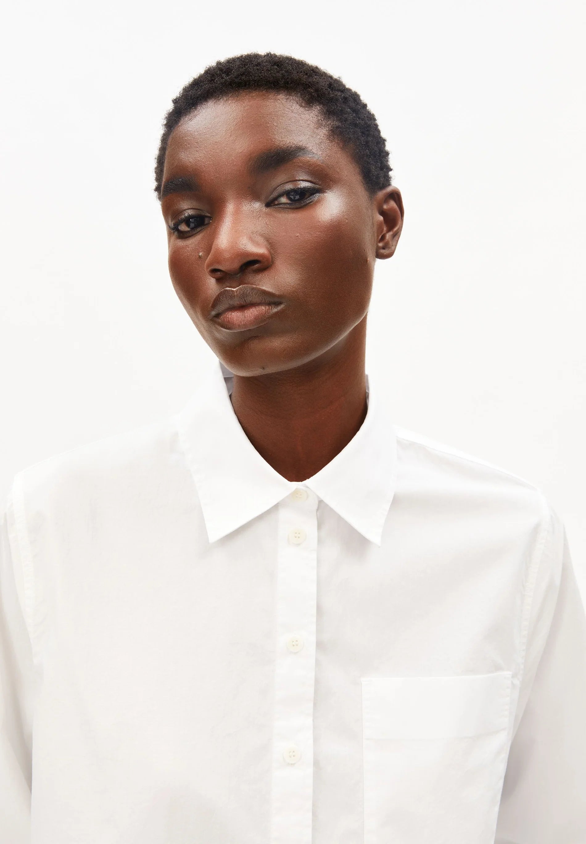 ARMEDANGELS Shirt Poplin white