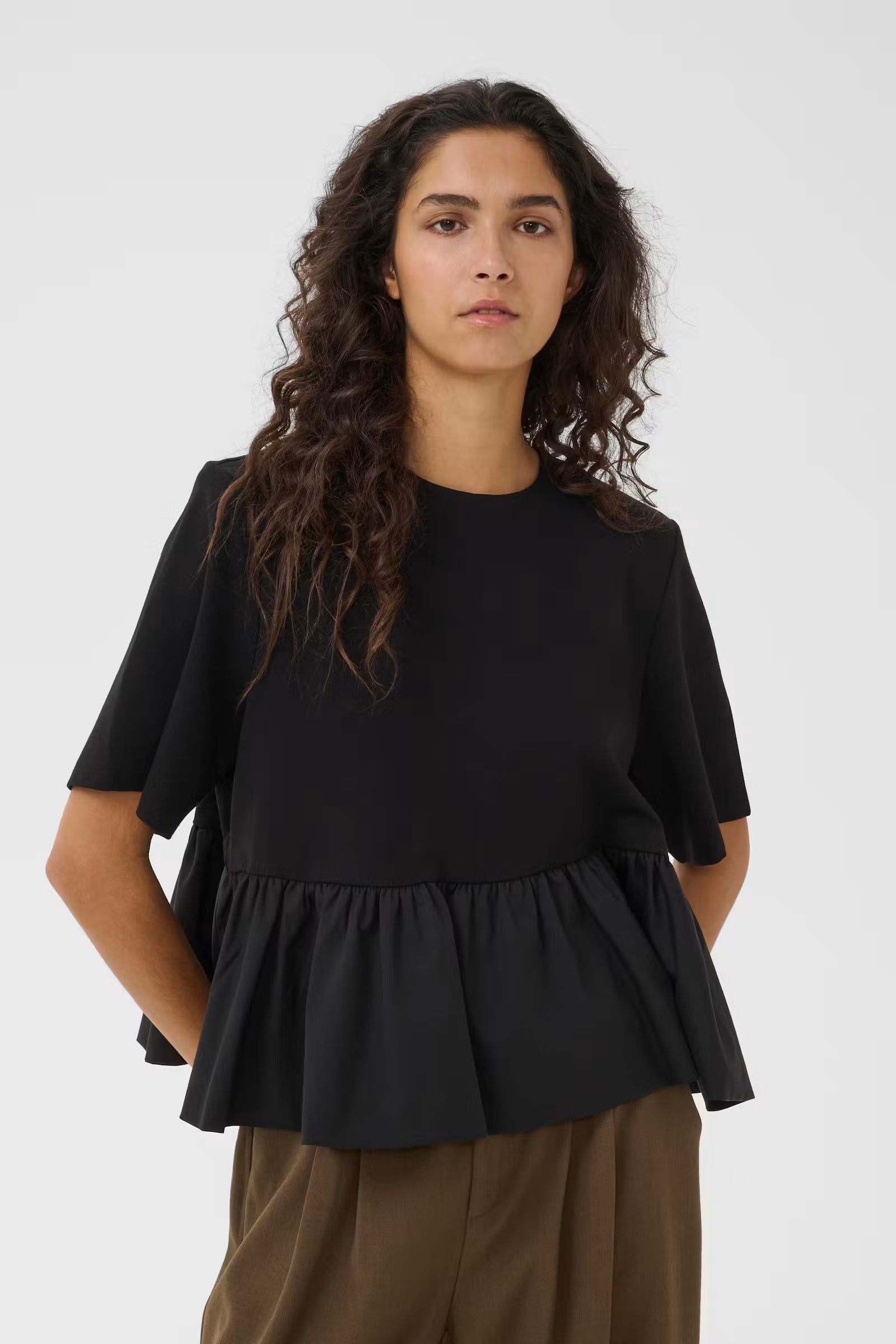 GESTUZ Blouse "Erin" black