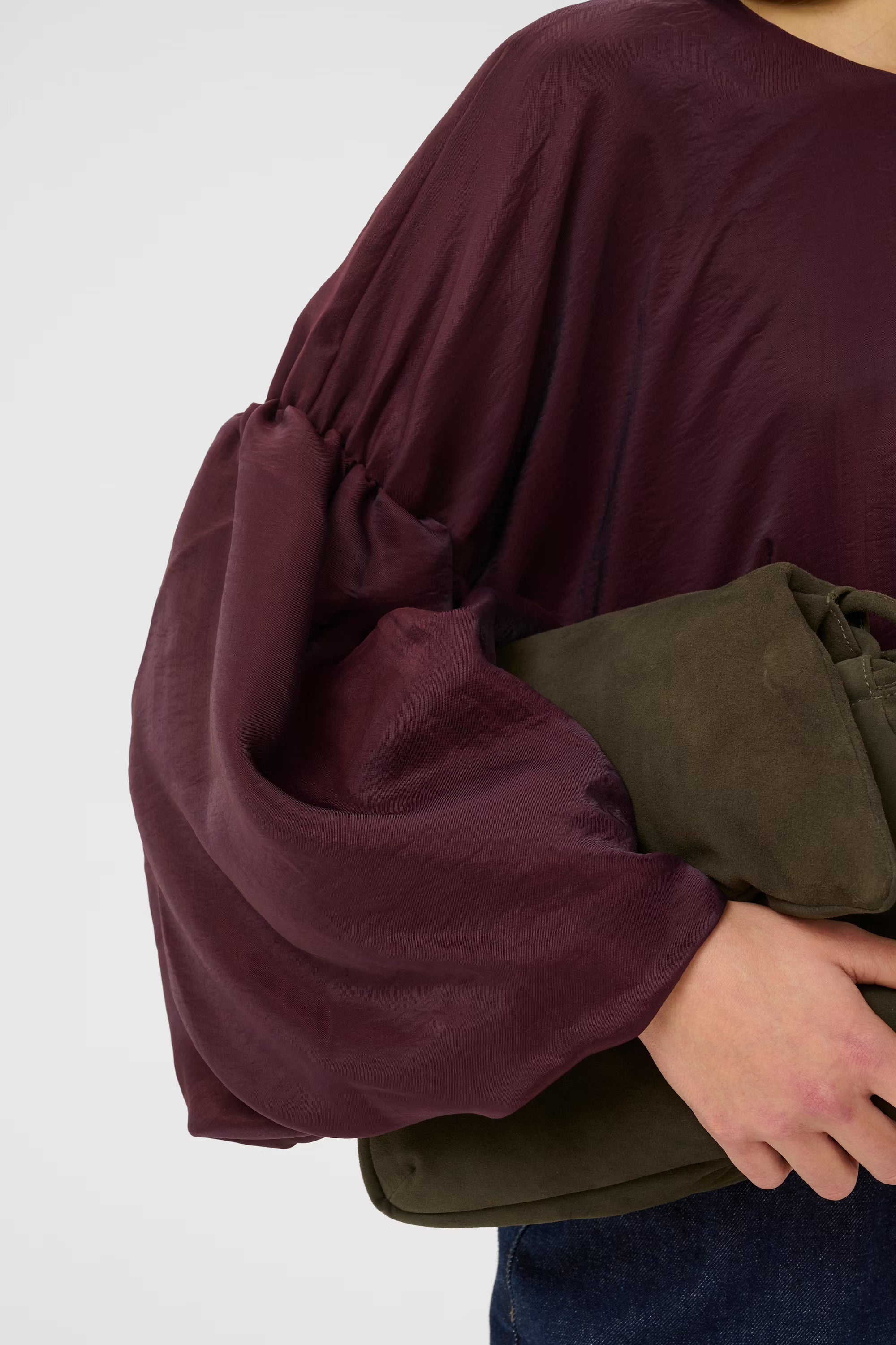 GESTUZ Blouse "Malloon" aronia