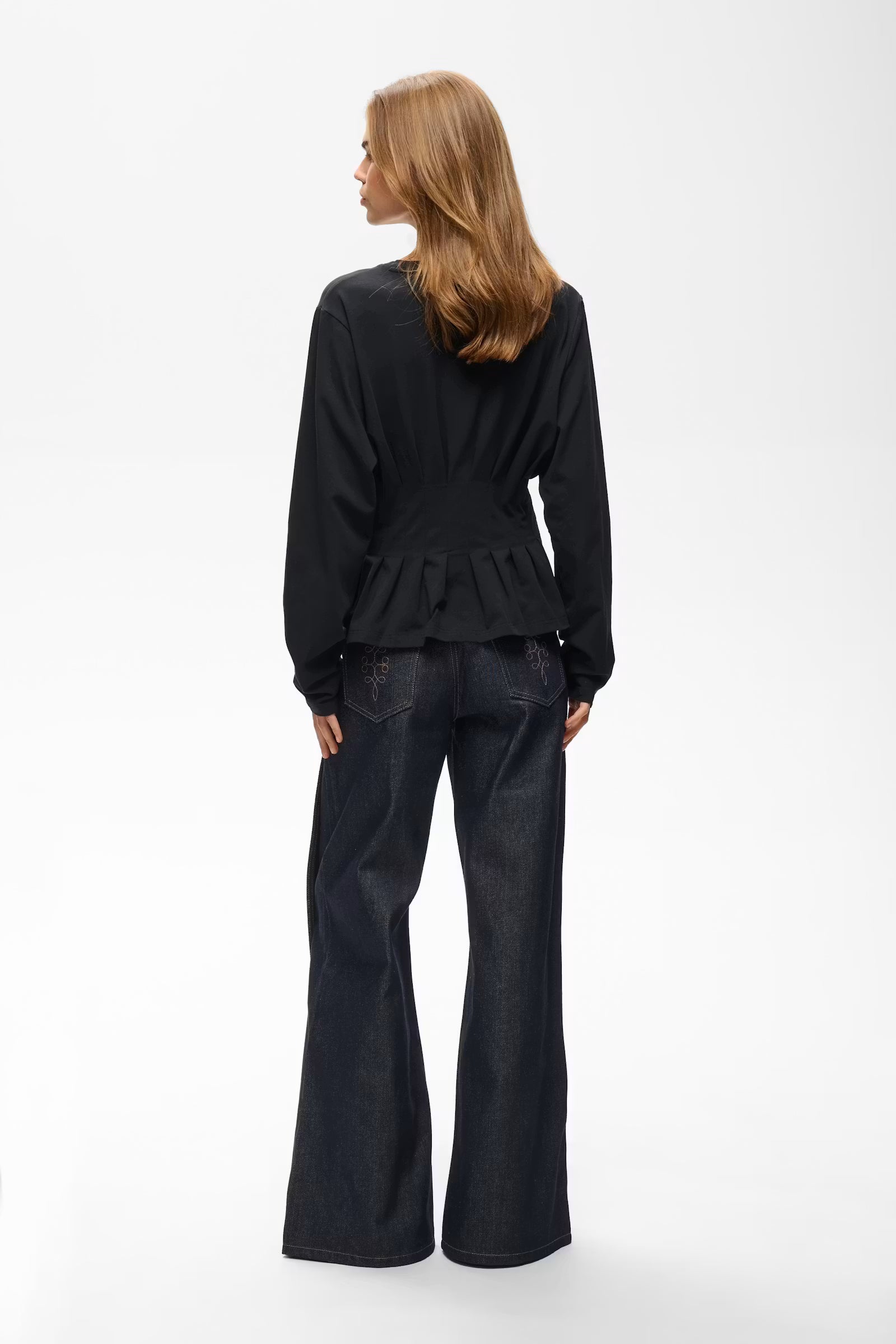 GESTUZ Longsleeve "Inez" black