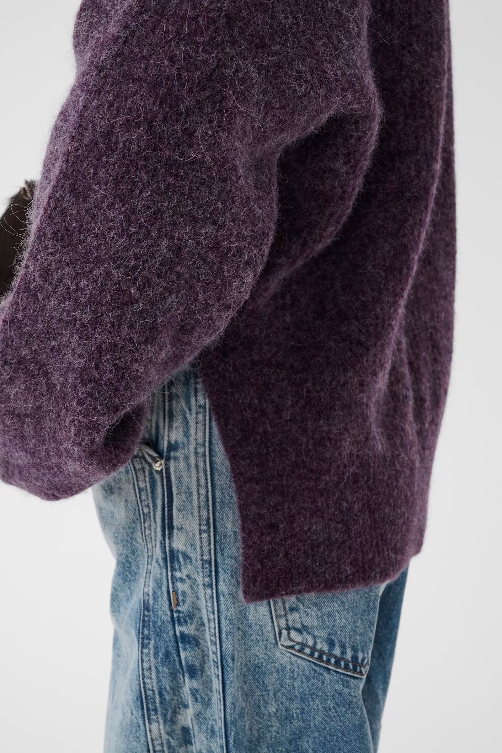 GESTUZ Pullover "Alpha" juniper melange