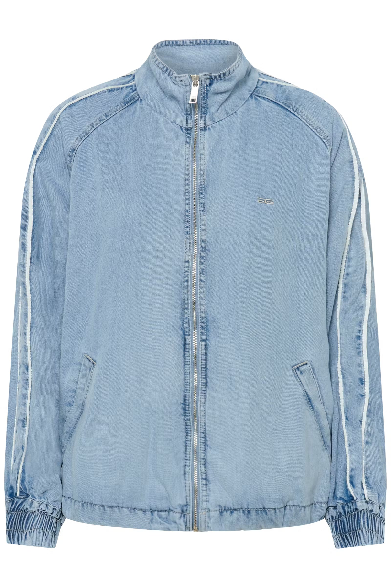 GESTUZ Jacket "Sea" mid denim blue