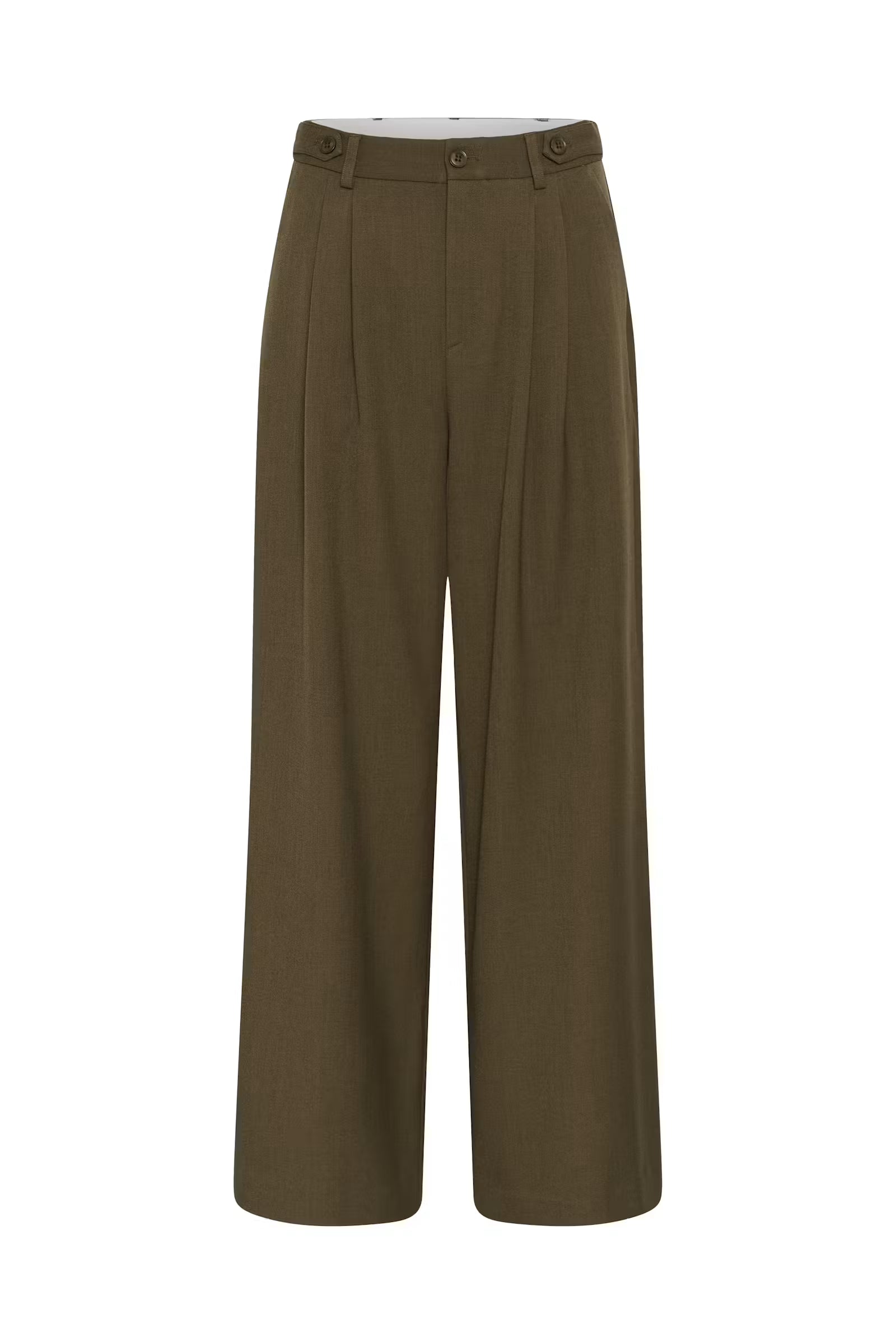 GESTUZ Pants "Stacy" slate black mela